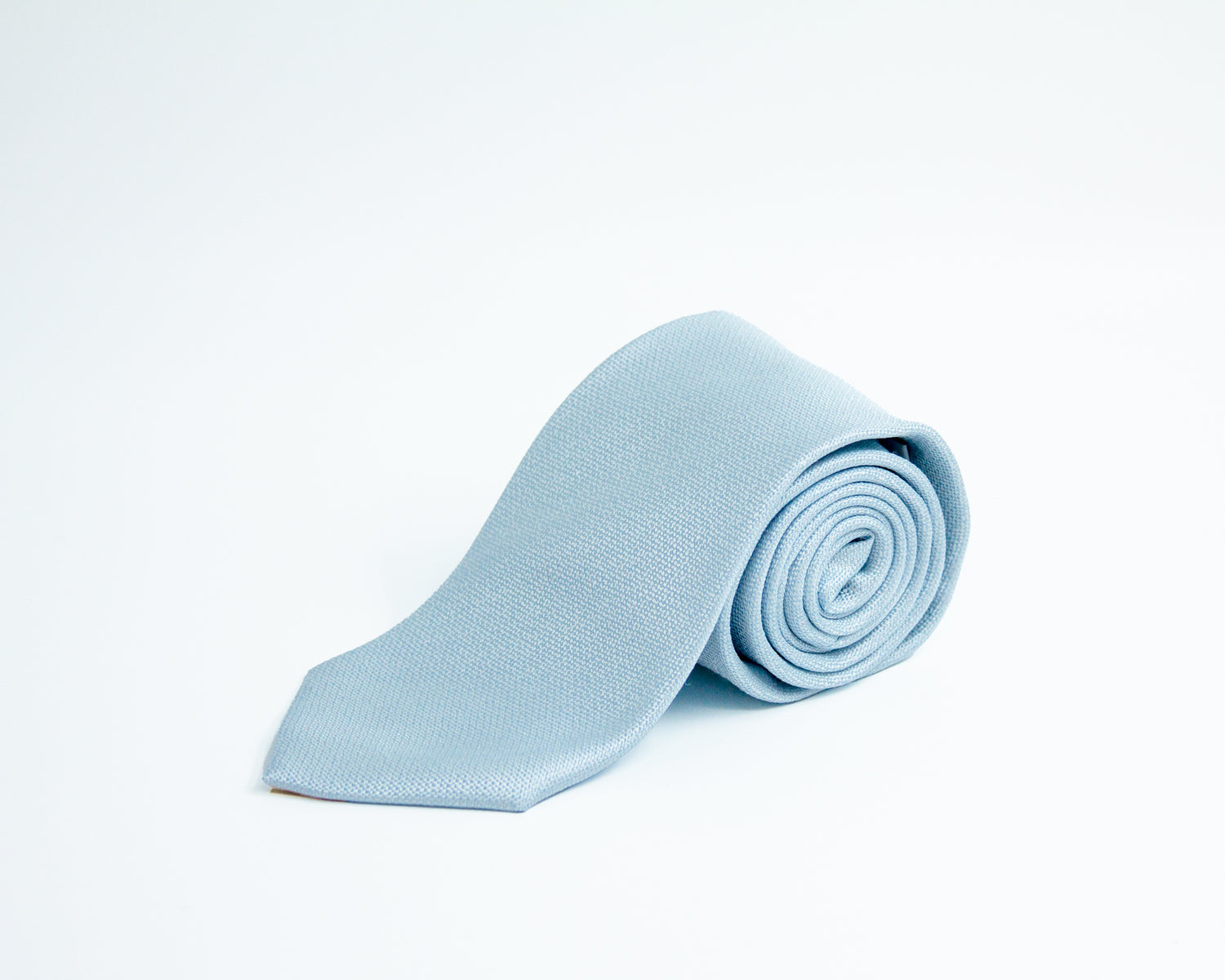 Turo Fine Grenadine Silk Tie in Light Blue (8402361581898)