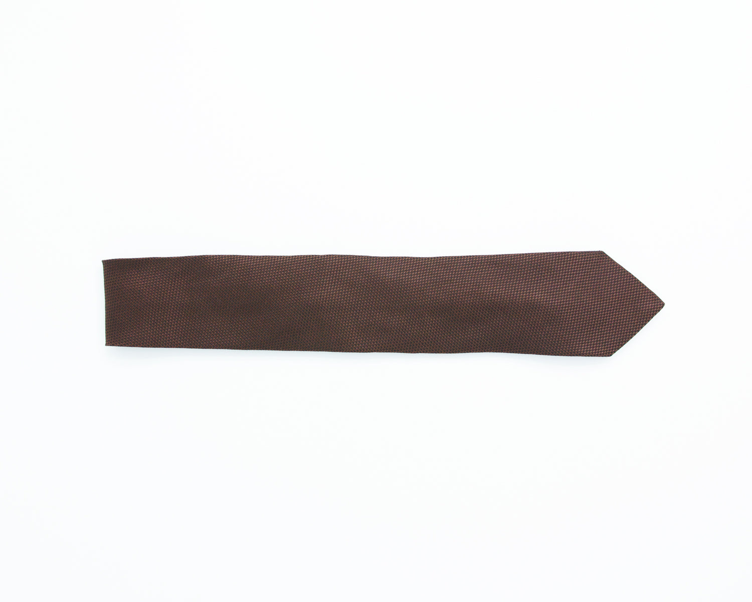 Turo Silk Tie in Dark Brown (8402328781130)
