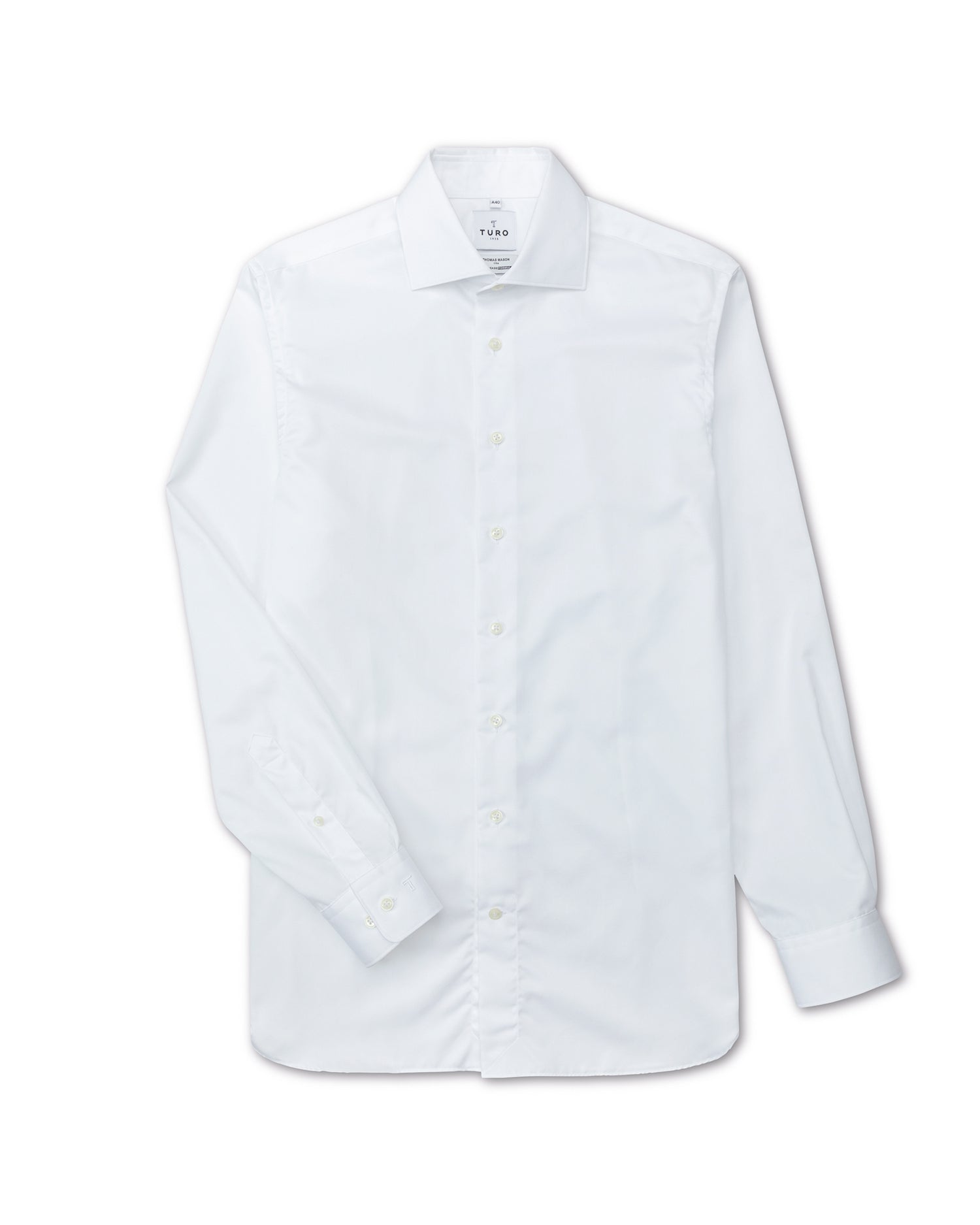 Modern fit shirt in Thomas Mason journey (8547289071946)