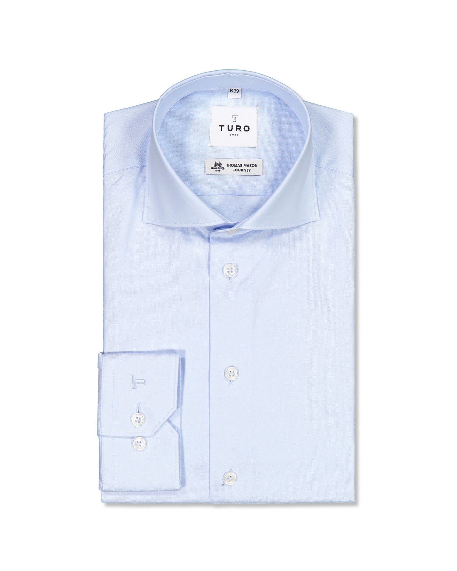 Modern fit shirt in Thomas Mason journey blue (2013230727230)