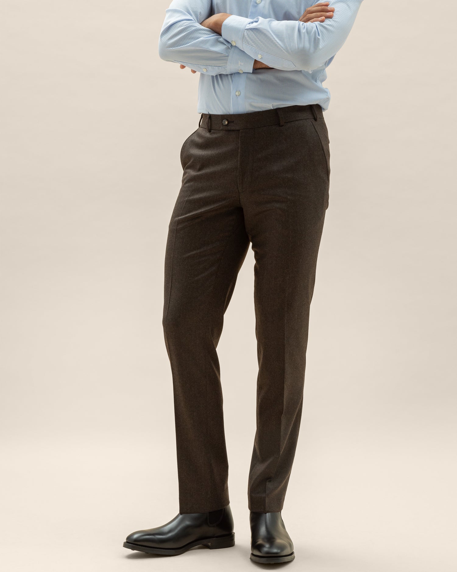 Brown Flannell Suit (8494431863114)