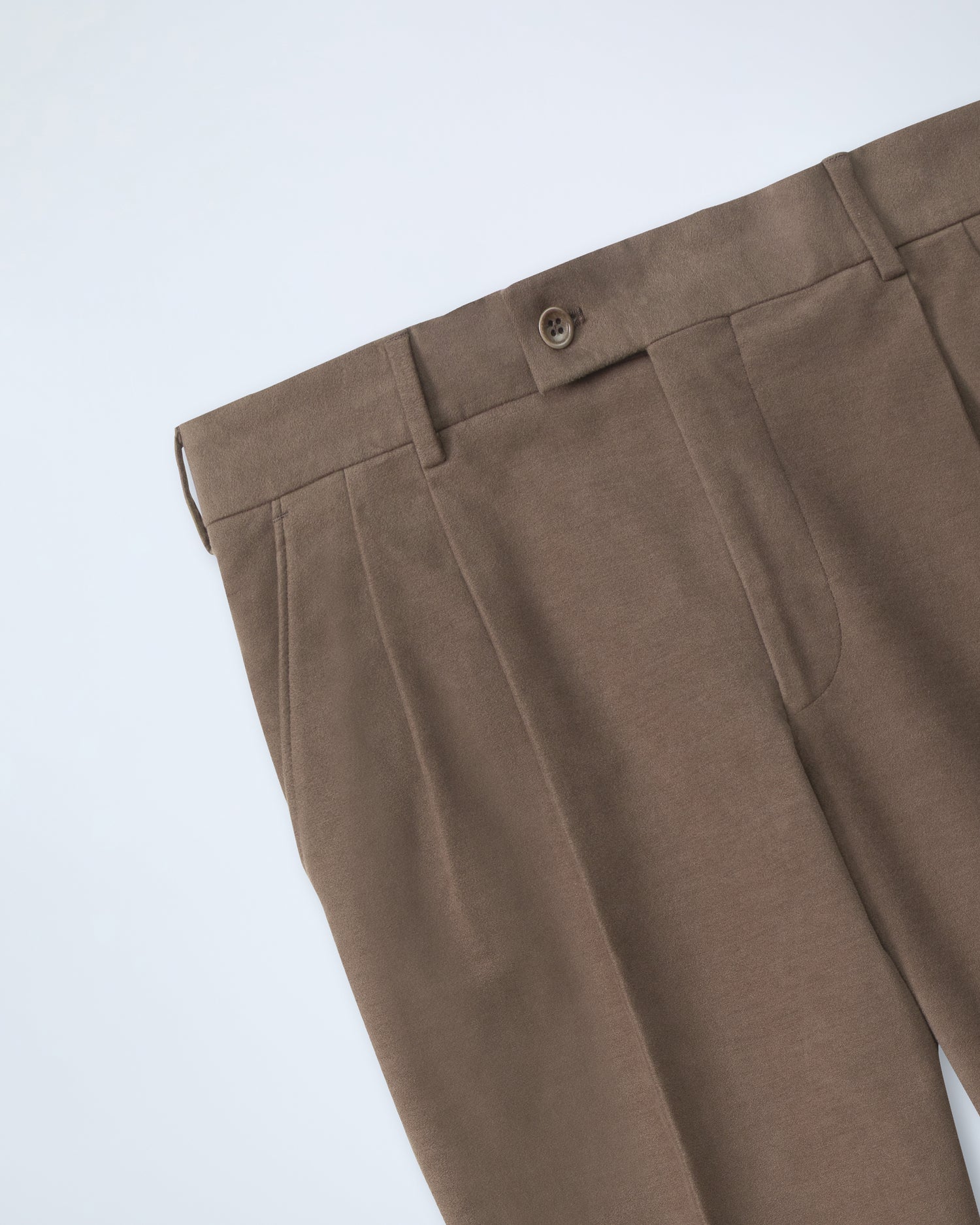 Casual Moleskin Trousers in Beige (10287501705546)