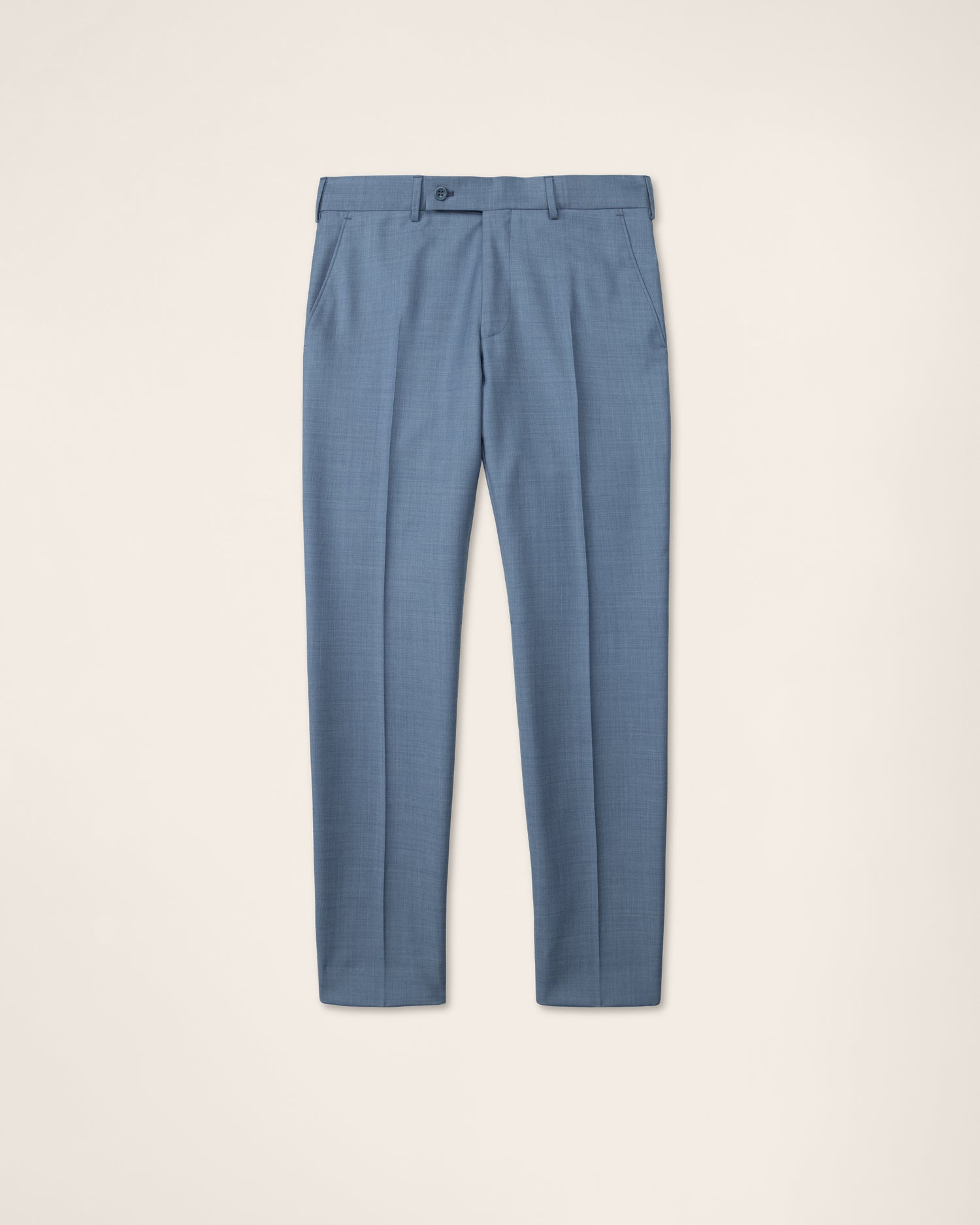 Light Blue Ceremonial Trousers in Wool