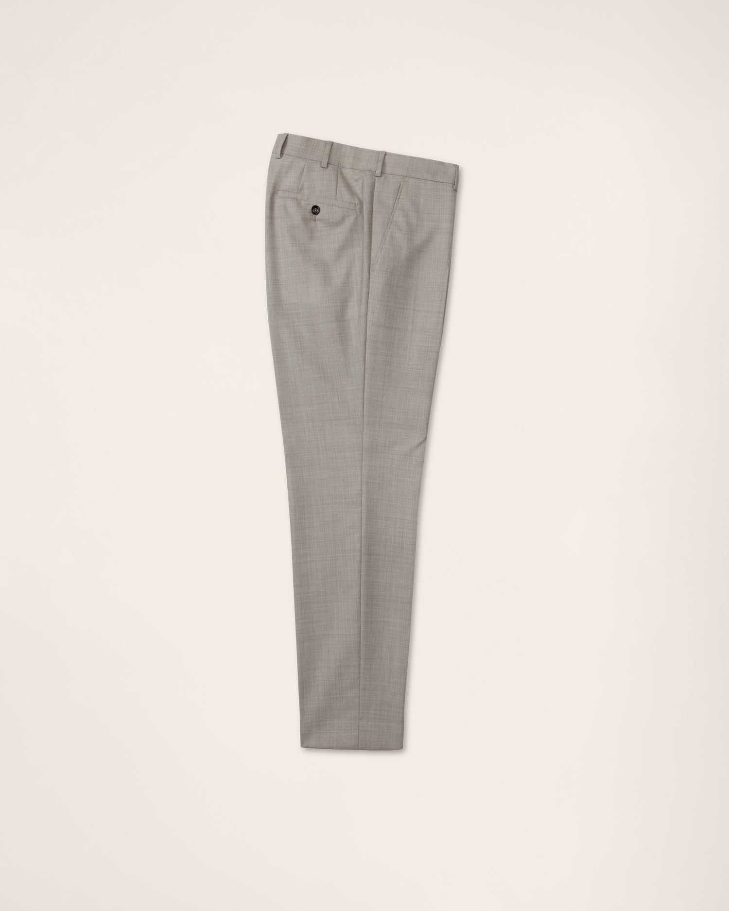 Premium Wool Suit in Light Beige