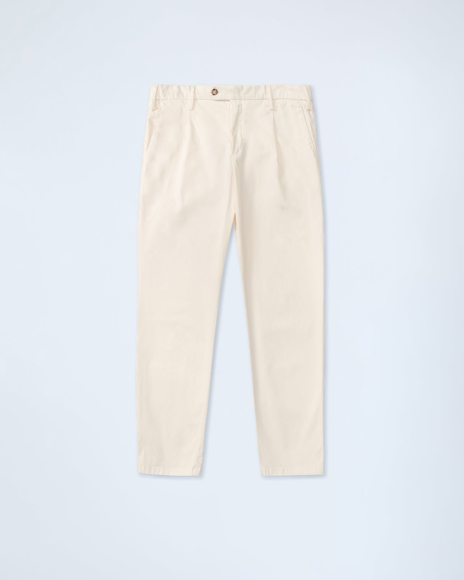 Ivory White Chino Trousers