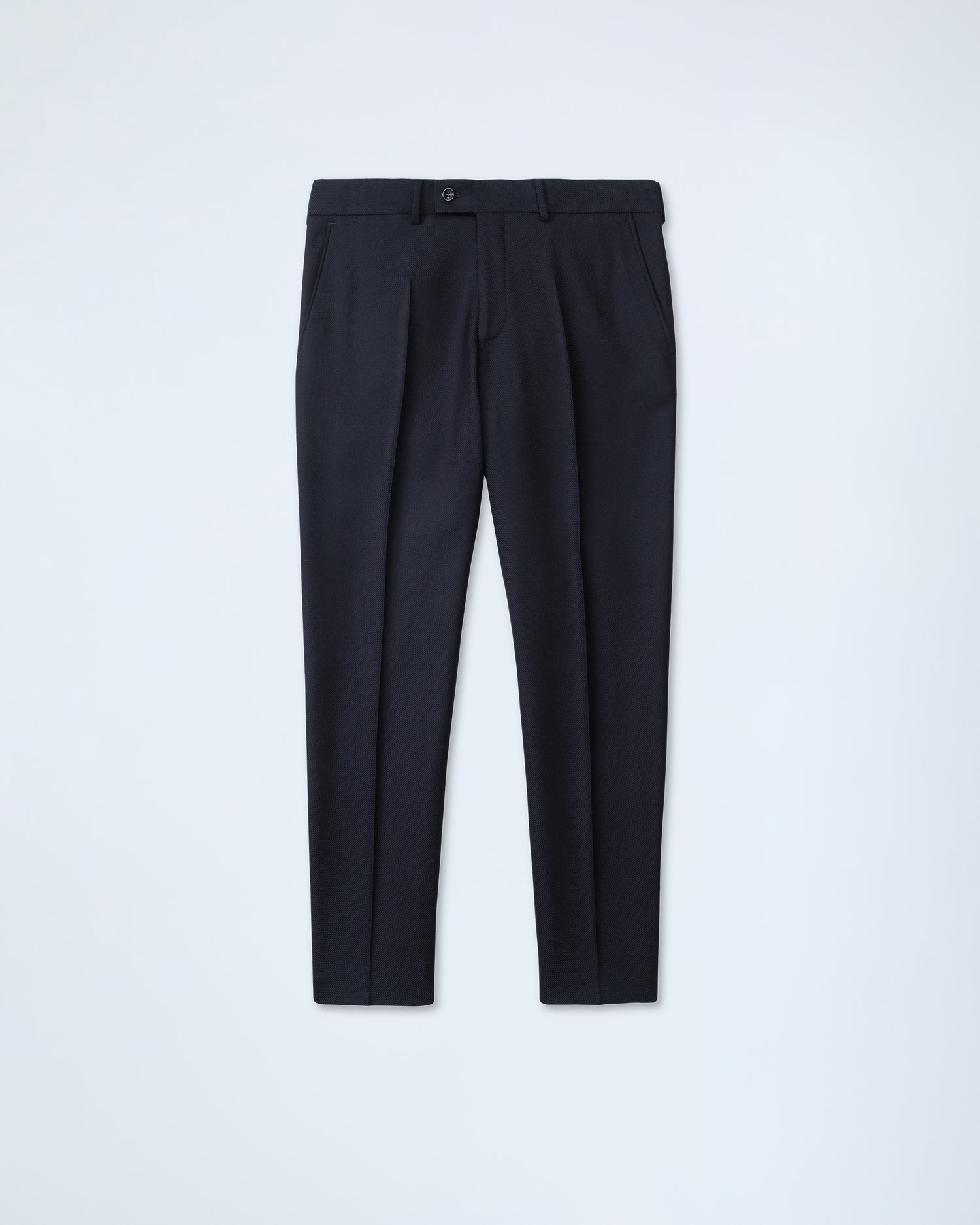 Navy Twill Suit in Wool (10277305680202)
