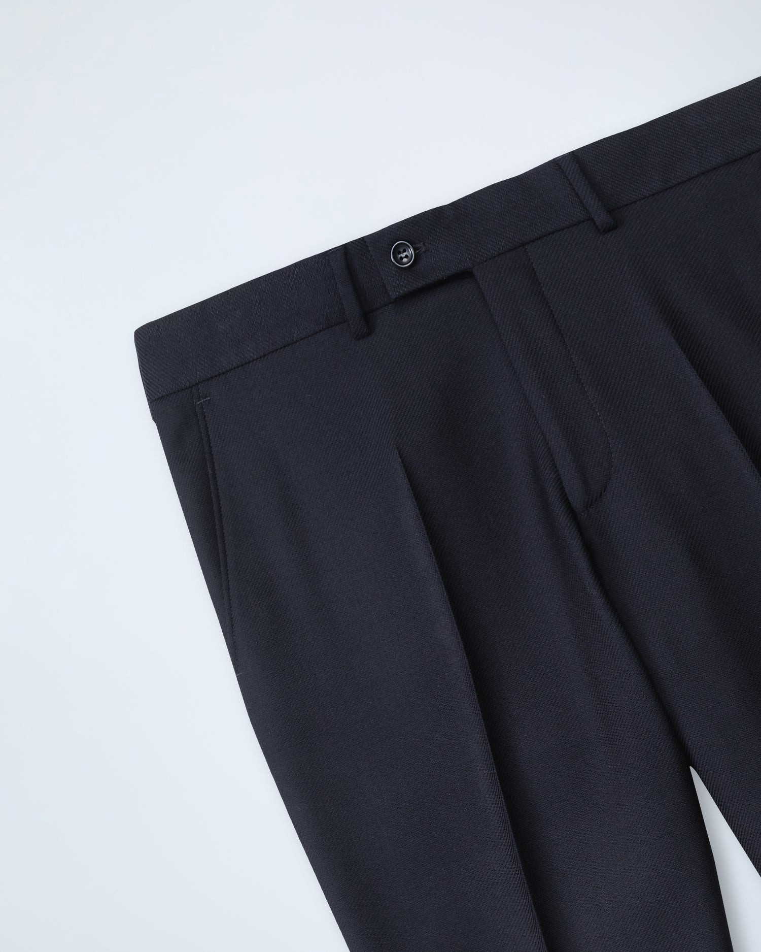 Navy Twill Suit in Wool (10277305680202)