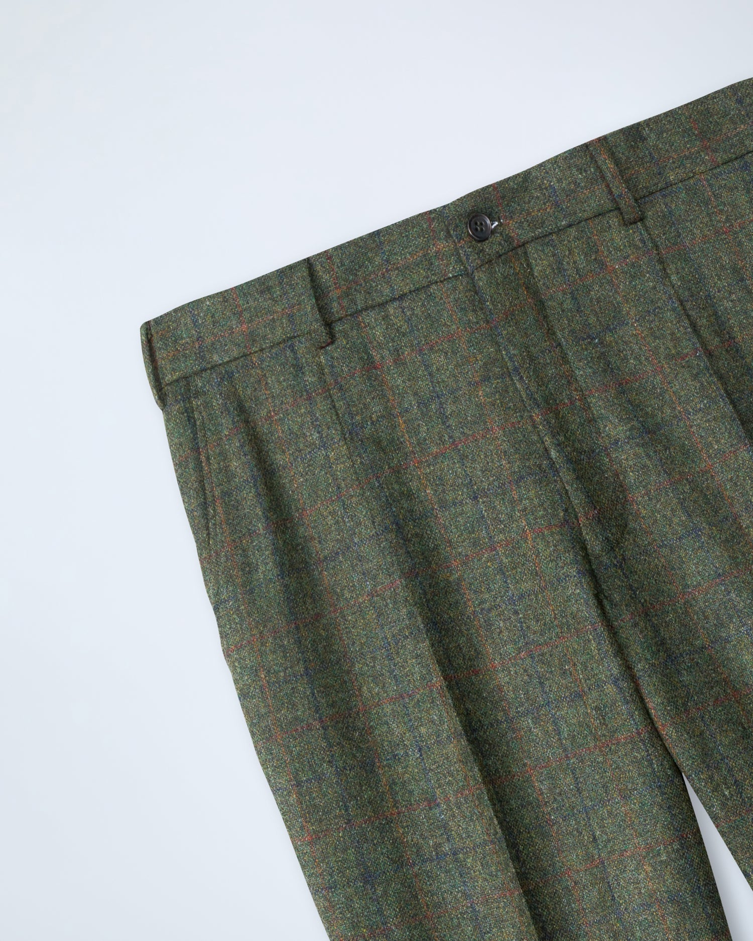 Green Tweed Suit in Wool (10277334778186)