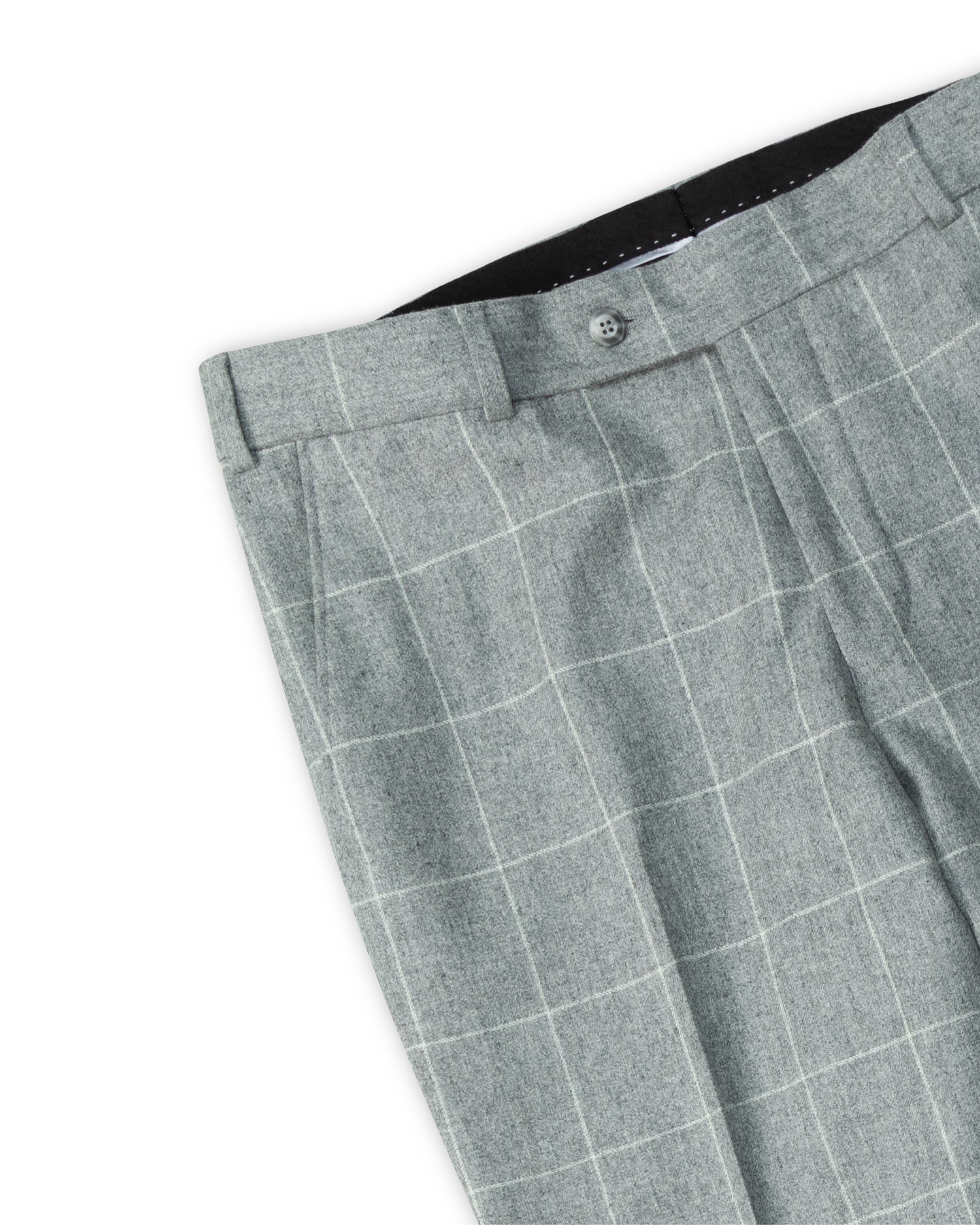 Light Grey Suit in Lanificio Di Pray Premium Super 130's Wool (8459006050634)