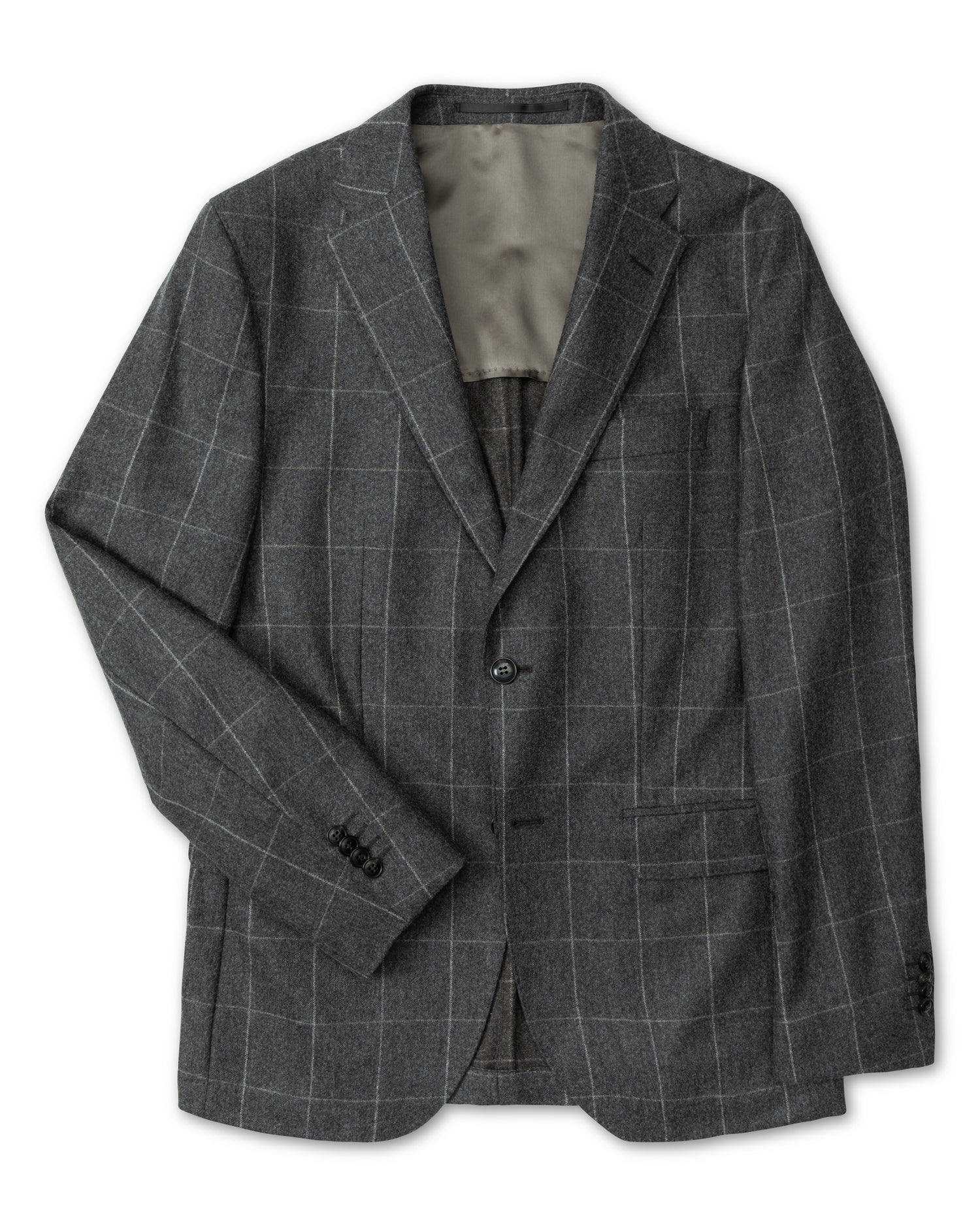 Brown Suit in Lanificio Di Pray Premium Super 130's Wool (8459009229130)
