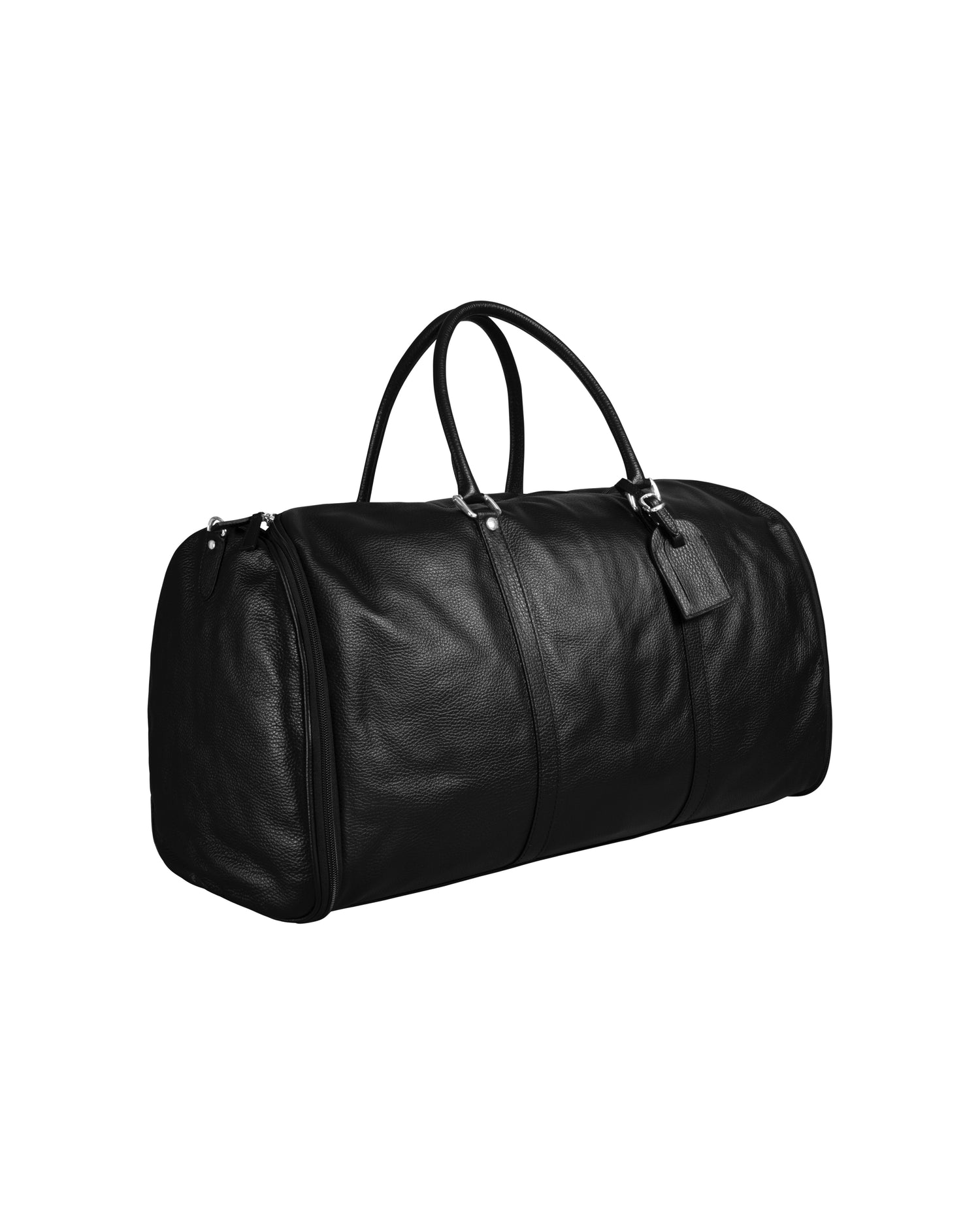 Suit Bag Weekender in Leather (10288676831562)