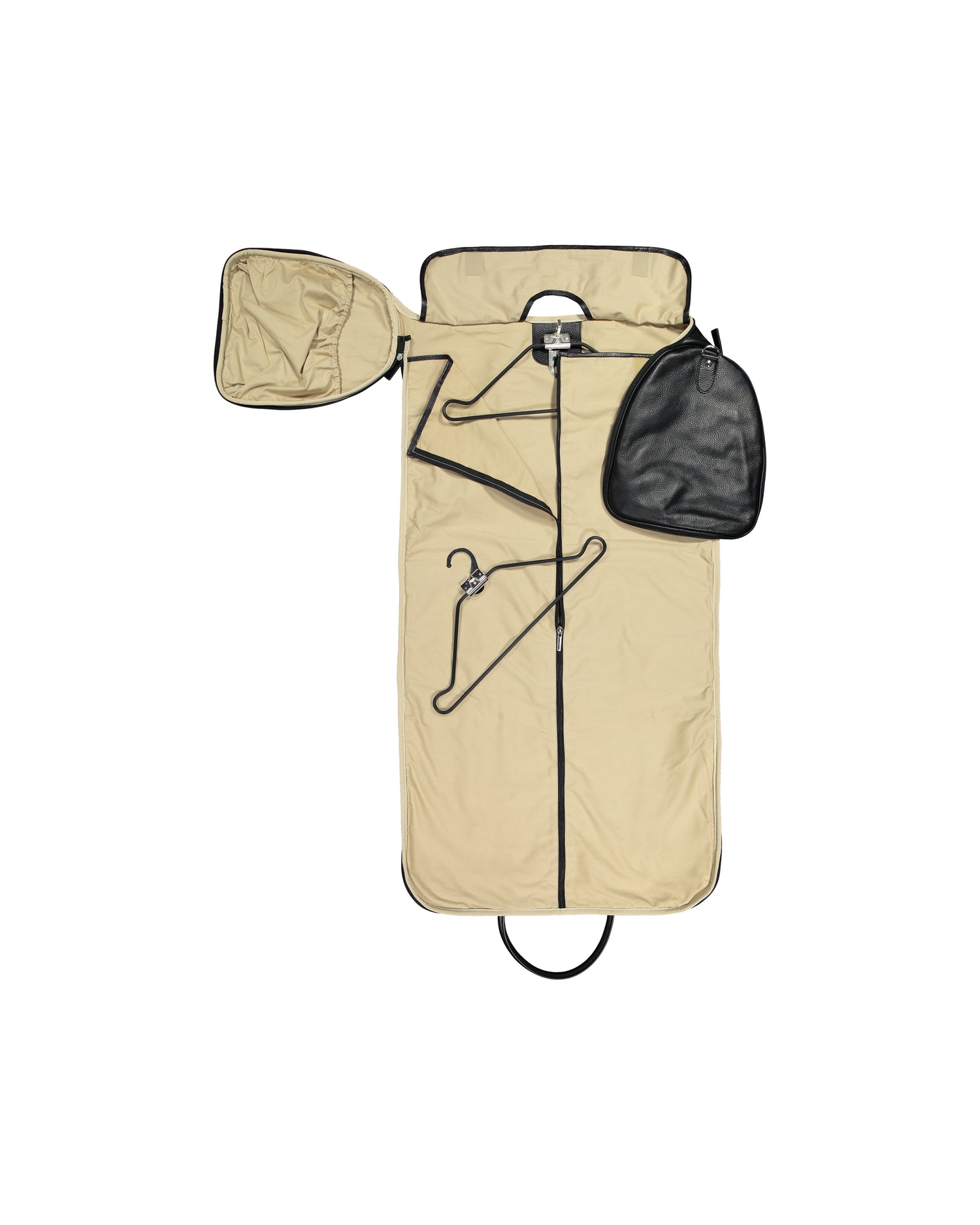 Suit Bag Weekender in Leather (10288676831562)