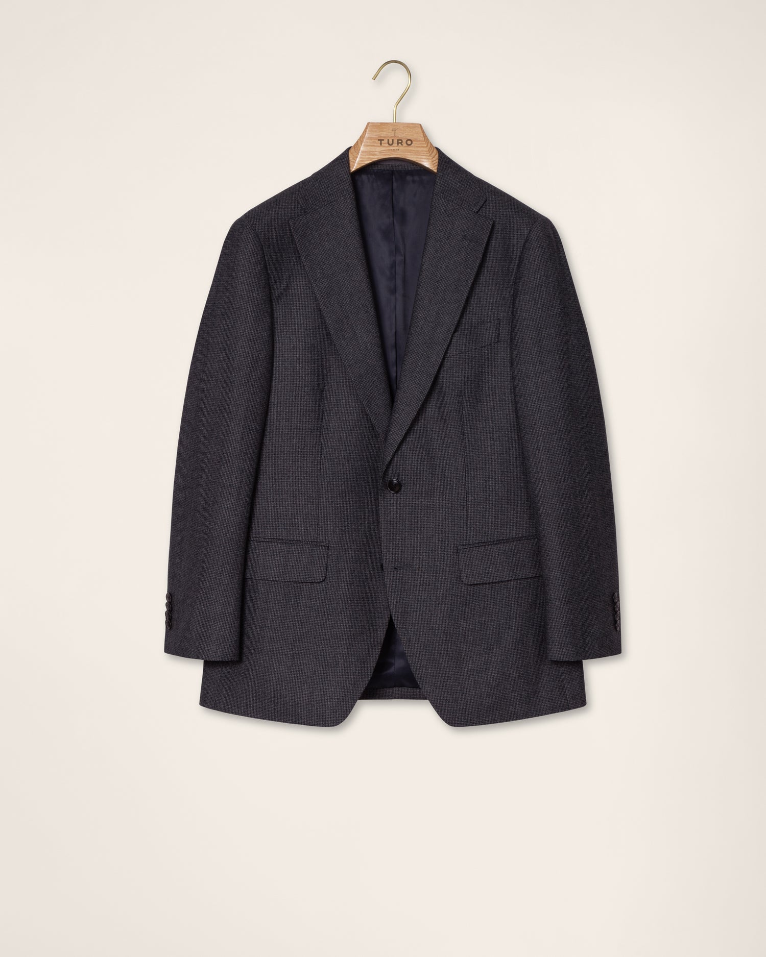 Grey Micro Check Suit
