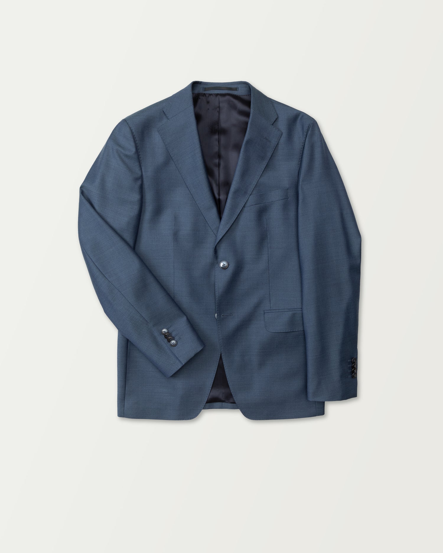 Blue Premium Wool Jacket in Slim fit (8635998732618)
