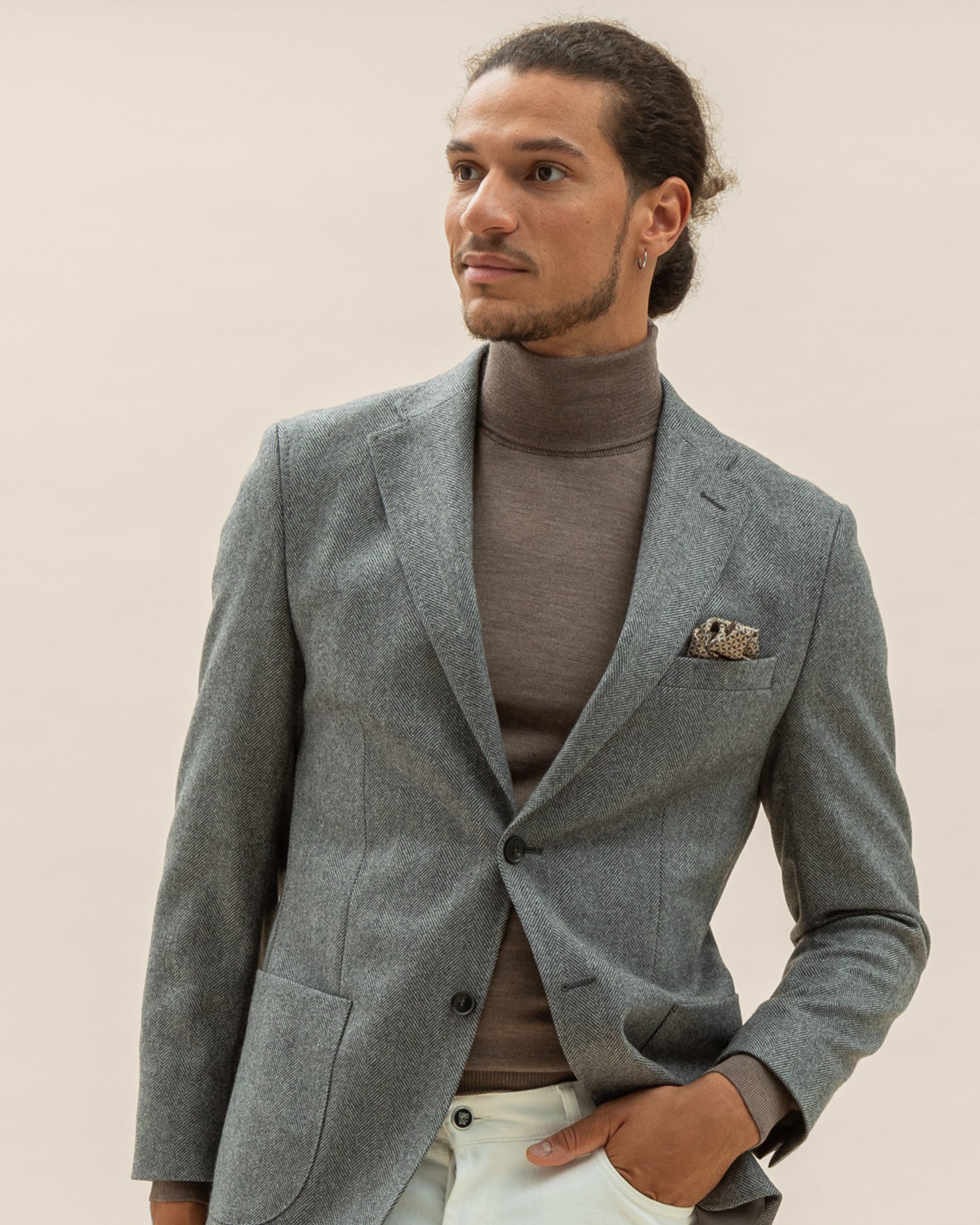 Premium Merino Rollneck in Brown (8454785728842)