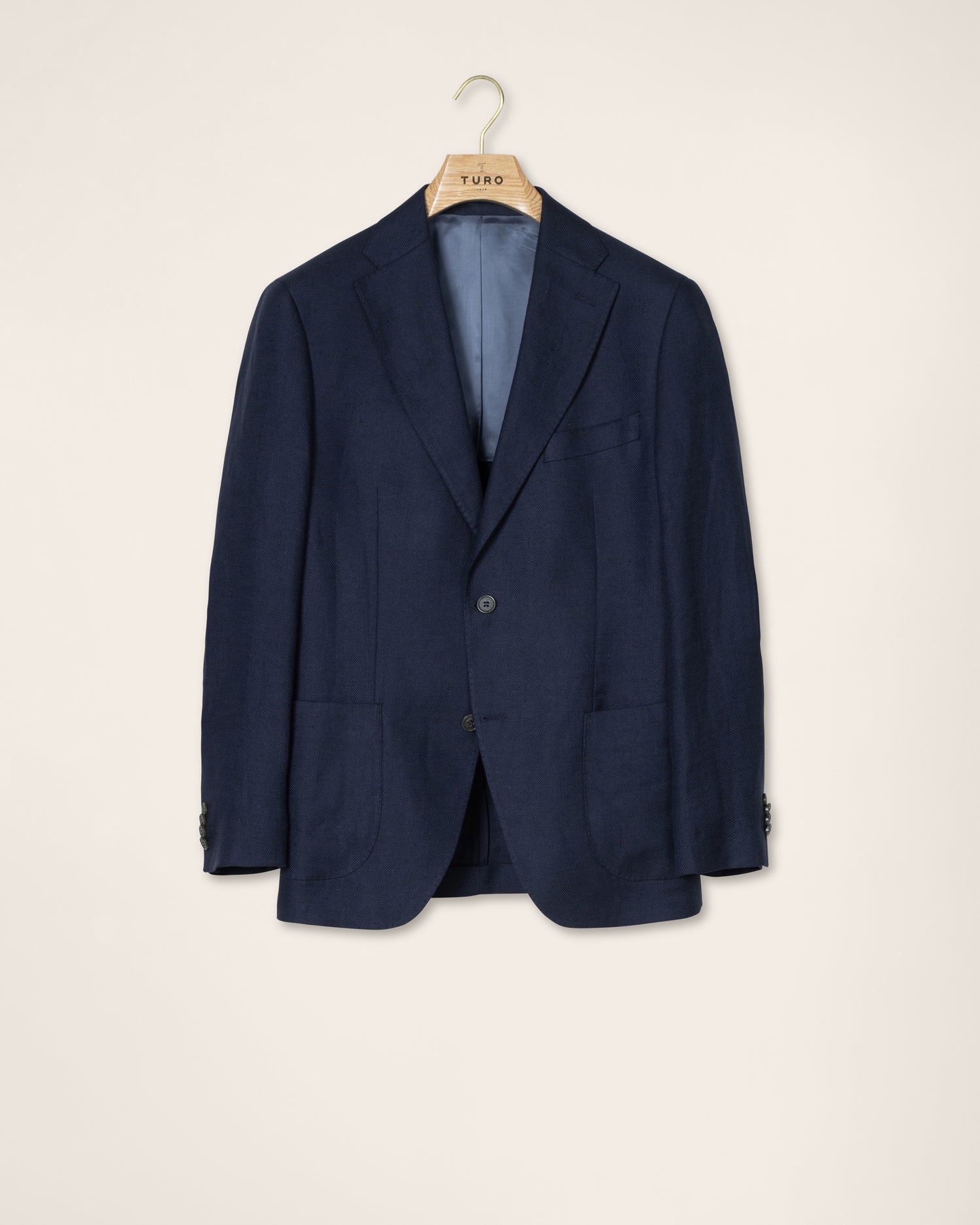 Linen Blazer in Navy