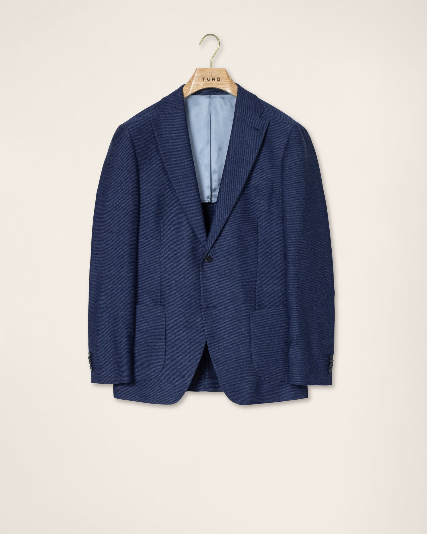 Wool Blazer in Blue