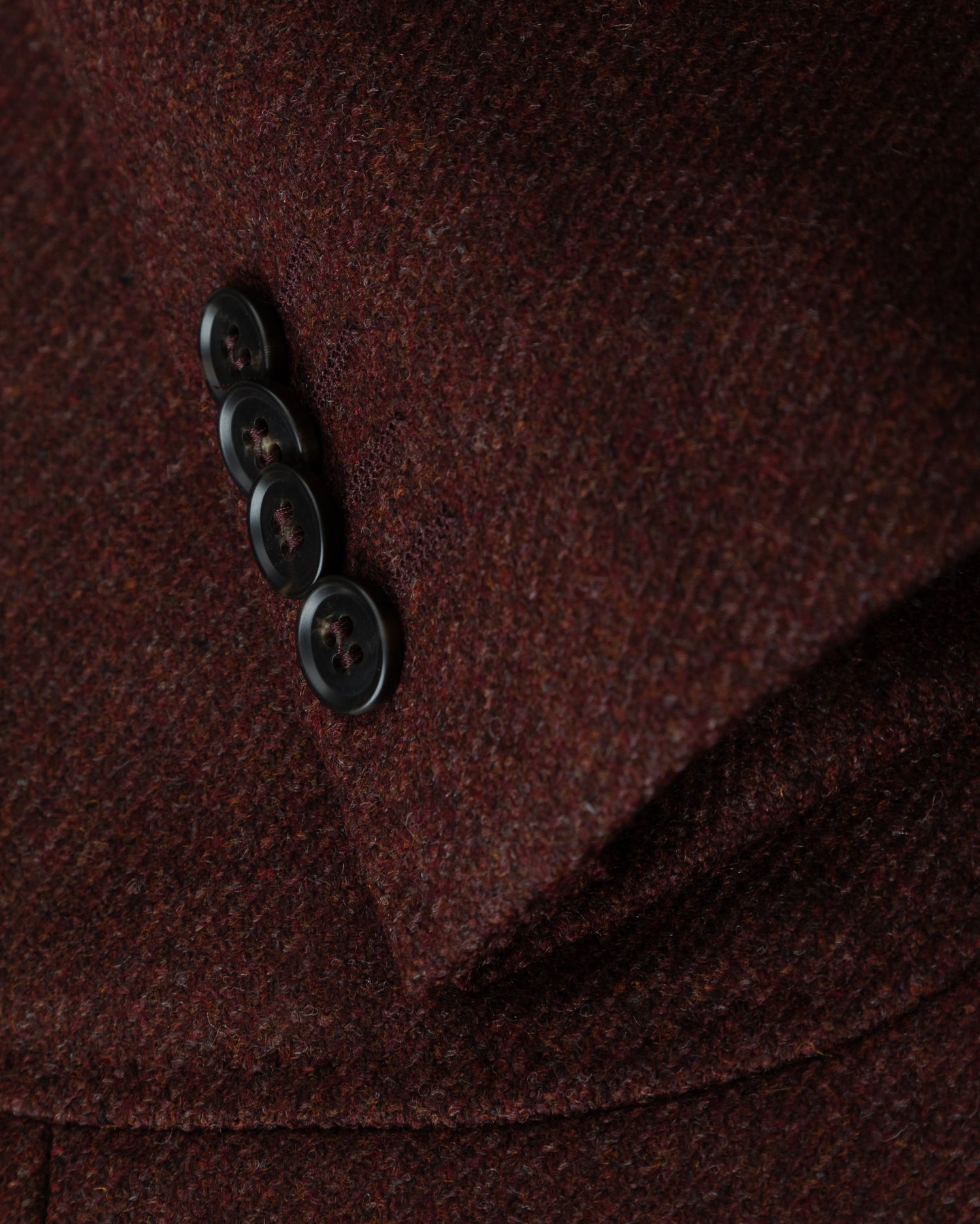 Burgundy Blazer in Lanificio Di Pray Cashmere-Wool (8456538980682)