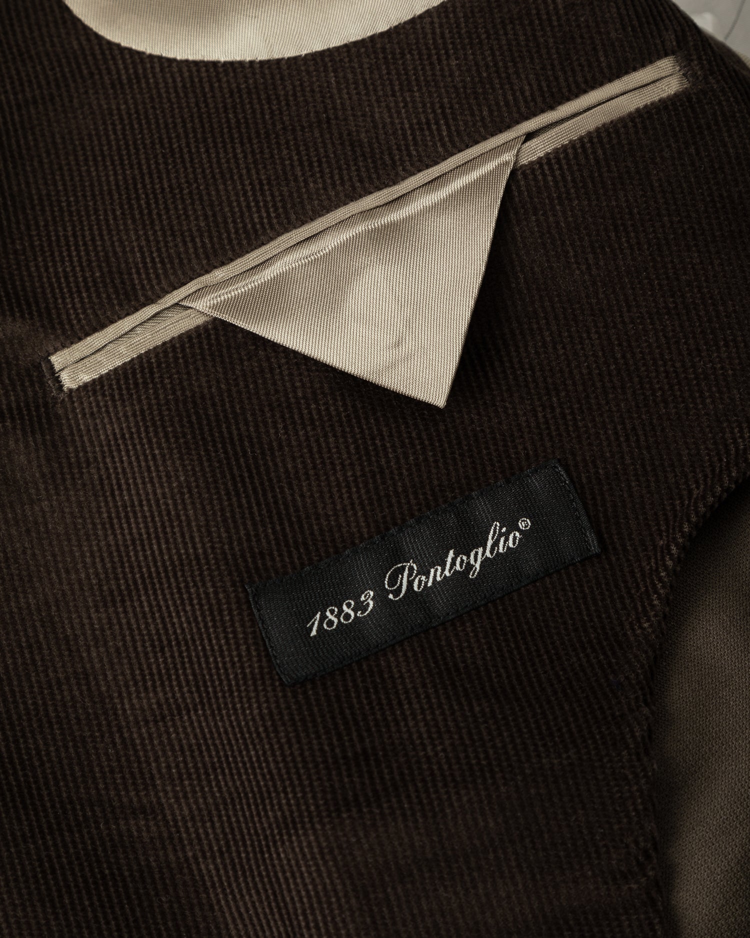 Brown Corduroy Suit in Slim fit (8480000475466)