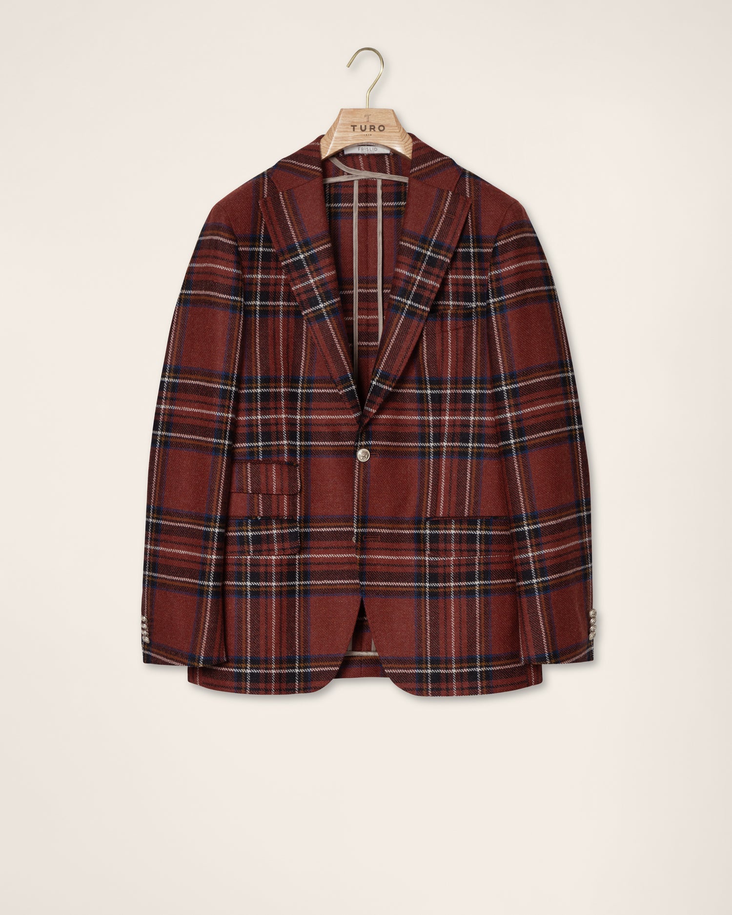 Red Tartan Blazer