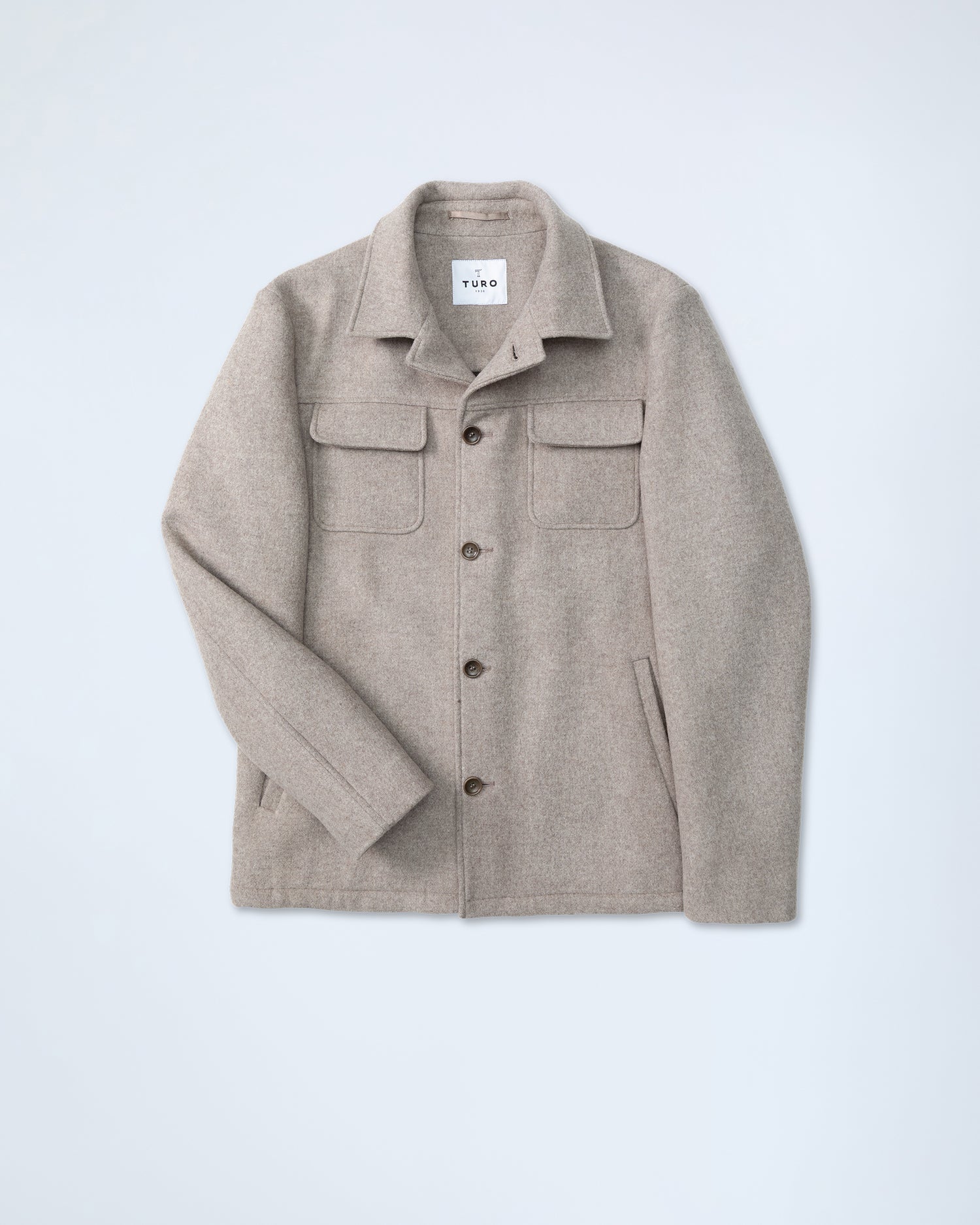 Short Overcoat in Light Beige (10287694610762)