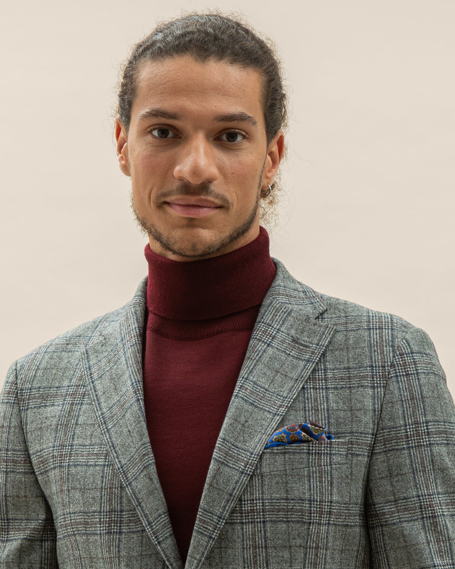 Premium Merino Rollneck in Burgundy (6656411140158)