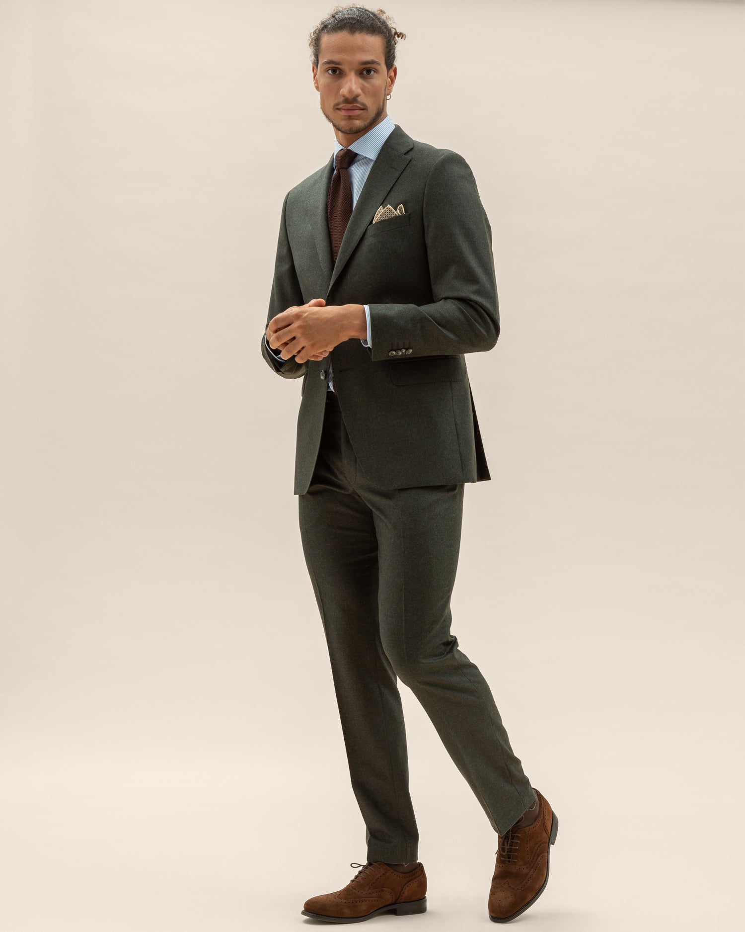 Green Flannel Suit (8482175320394)