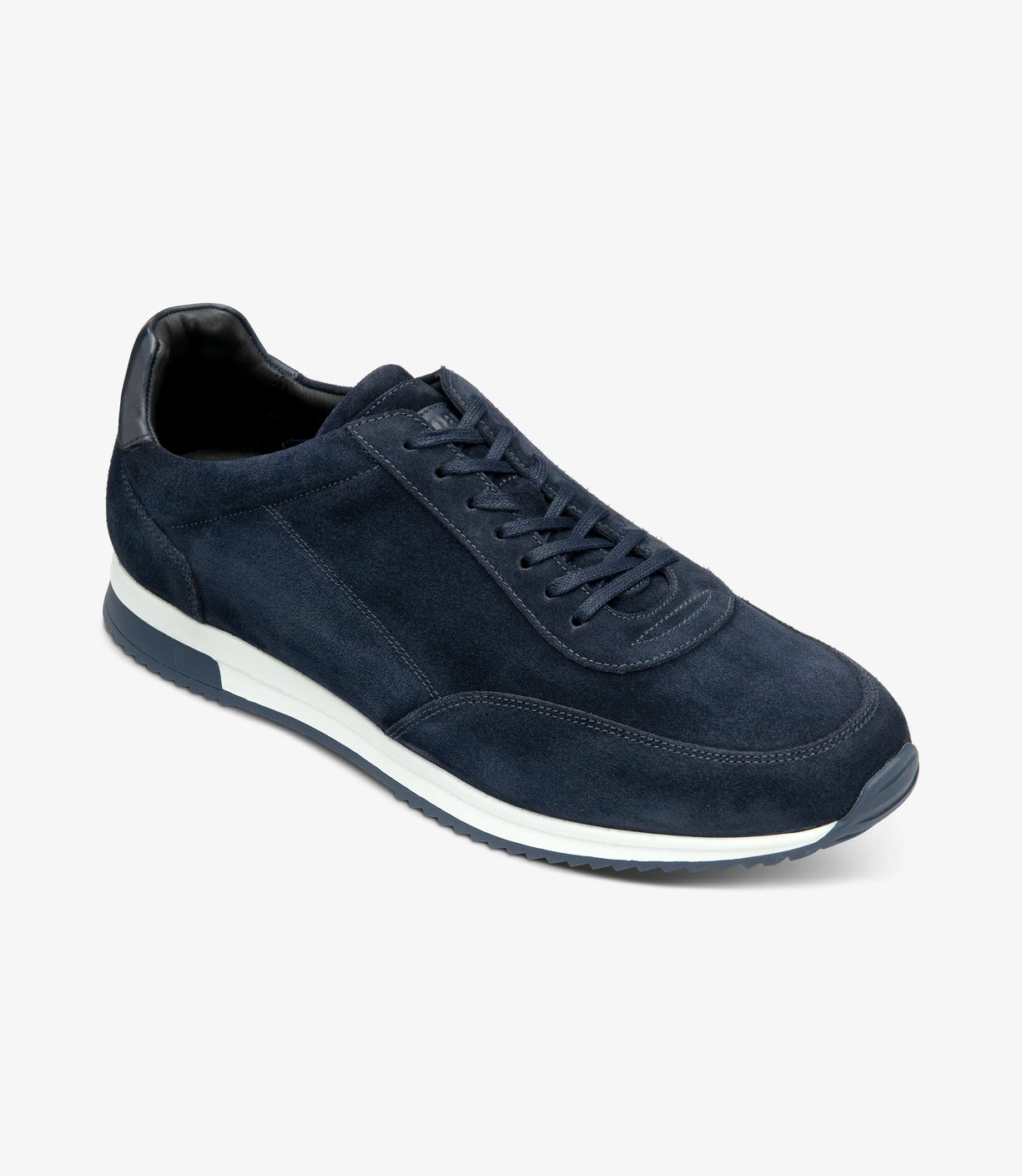 Navy Blue Suede Trainer (10124573704522)