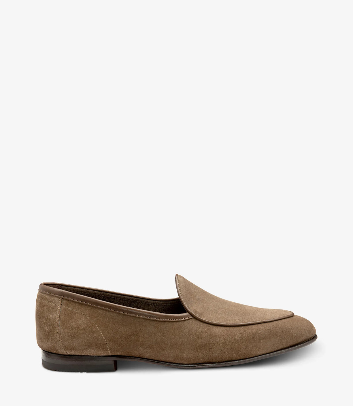 Refined Loafer in Flint Suede