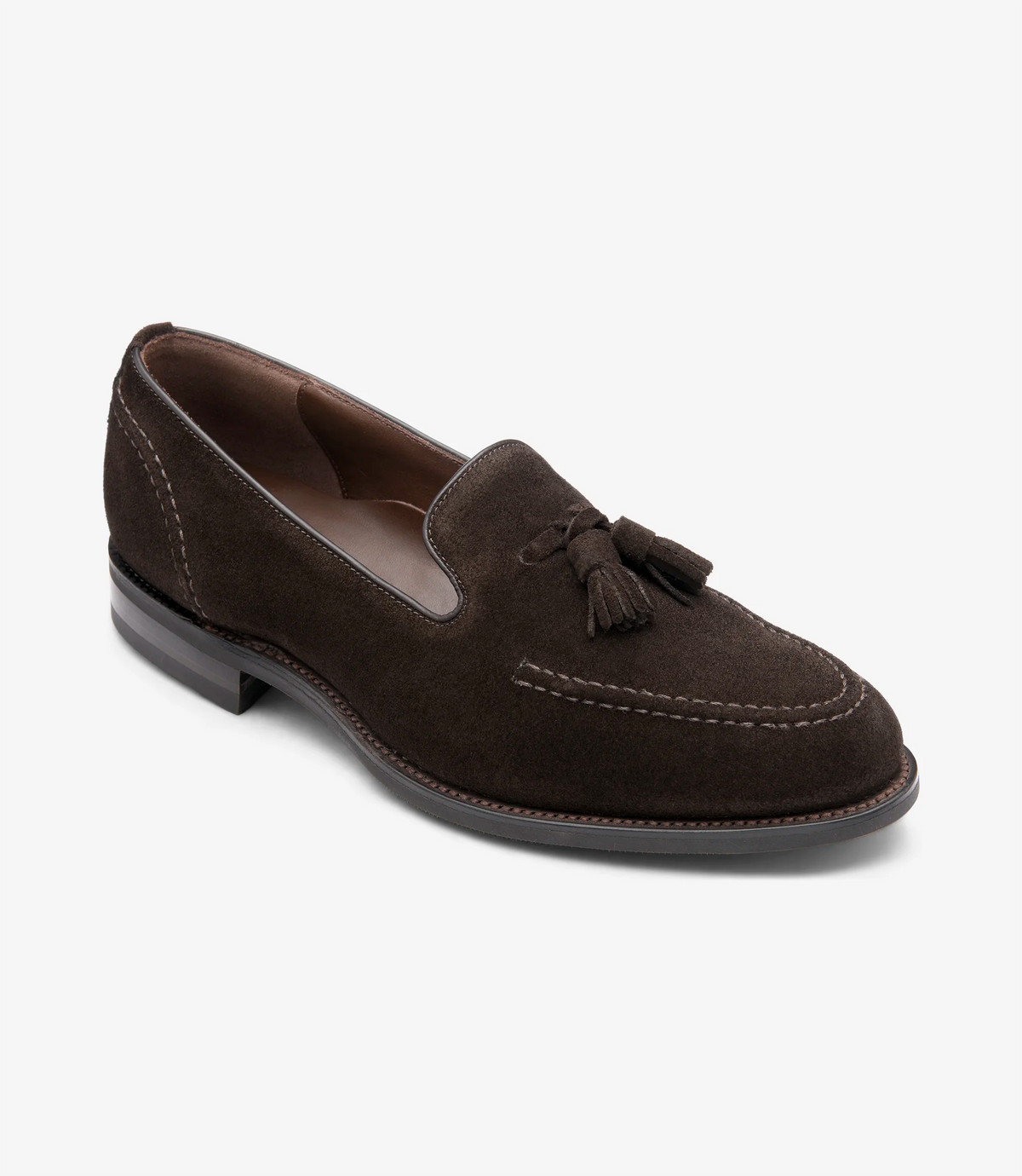 Dark Brown Suede Loafer