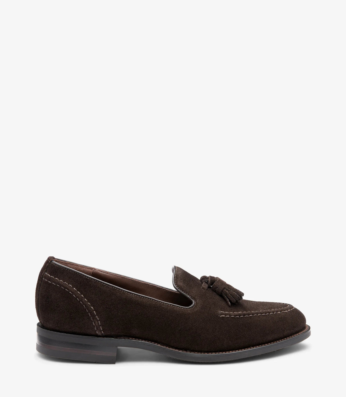 Dark Brown Suede Loafer