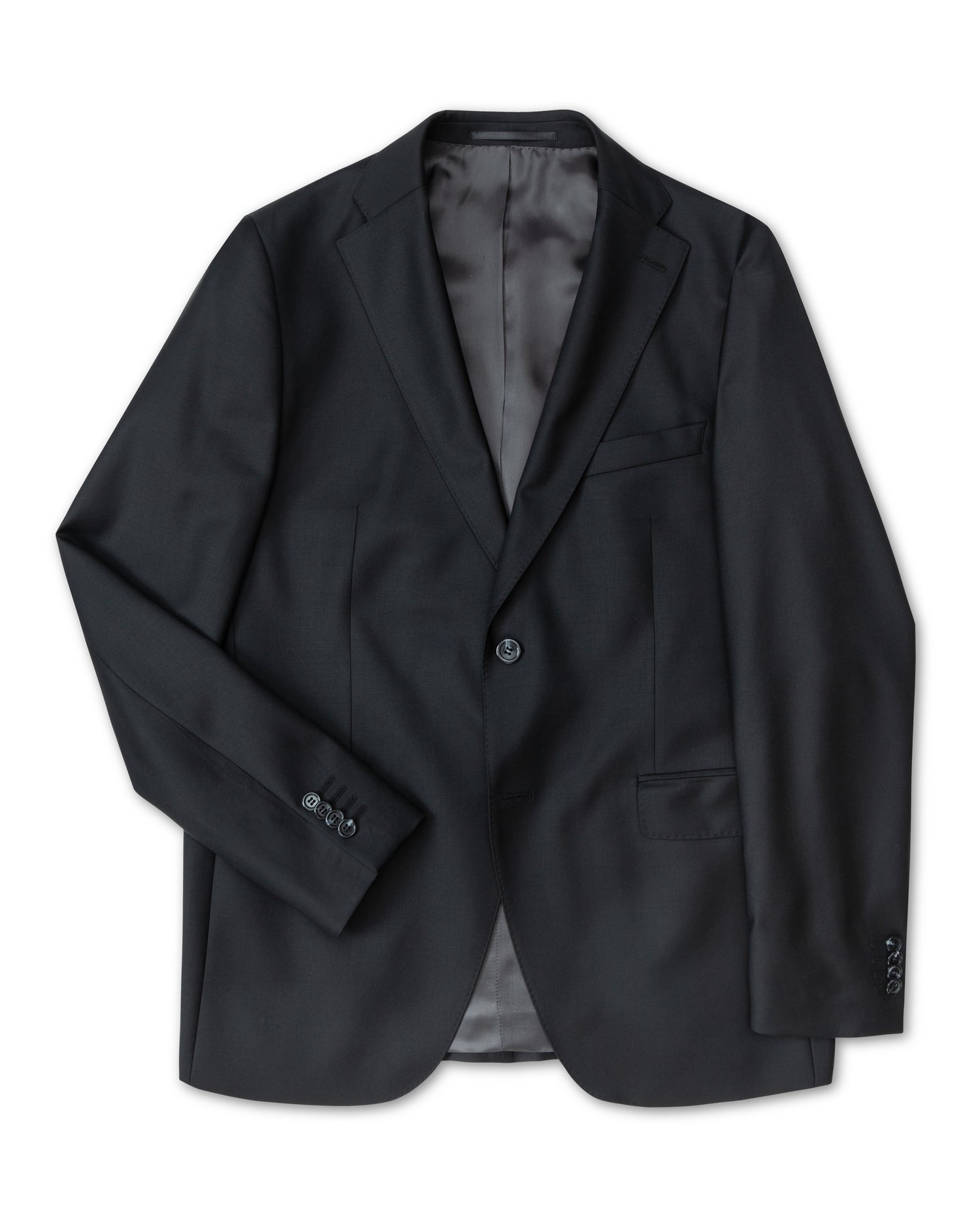 Black Vitale Barberis Wool Suit (7949533315294)