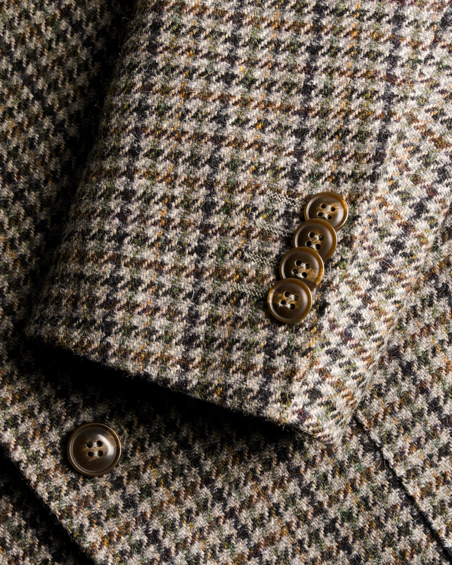 Houndstooth Blazer in Lanificio Di Pray Wool (8459018207562)