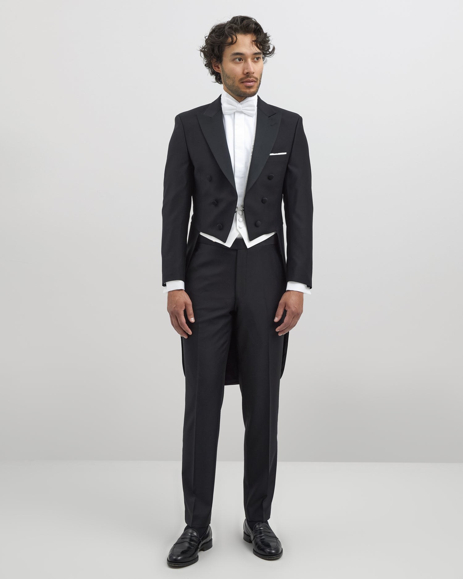 Evening Tailcoat with Peak Lapel (8559855436106)