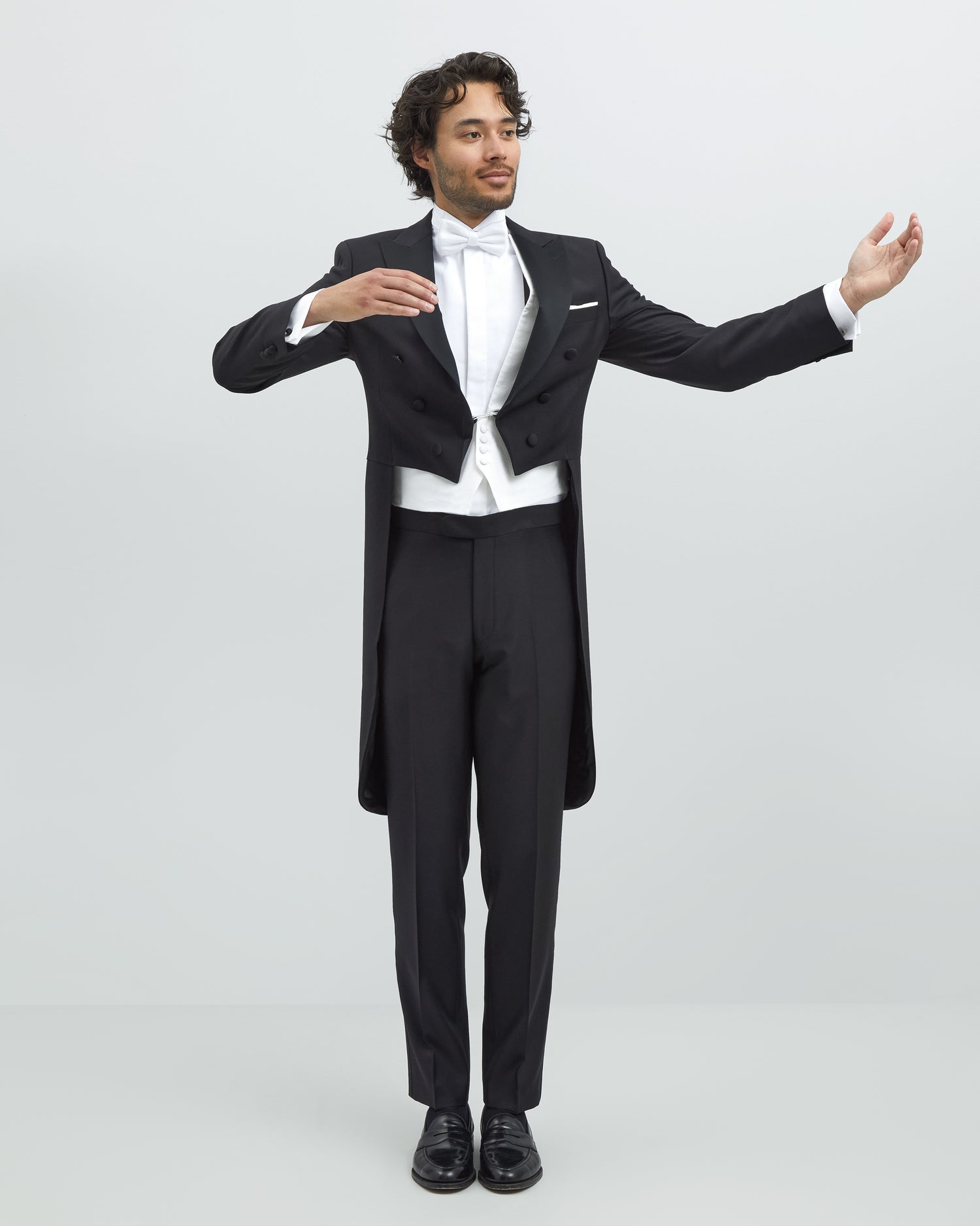 Evening Tailcoat with Peak Lapel (8559855436106)