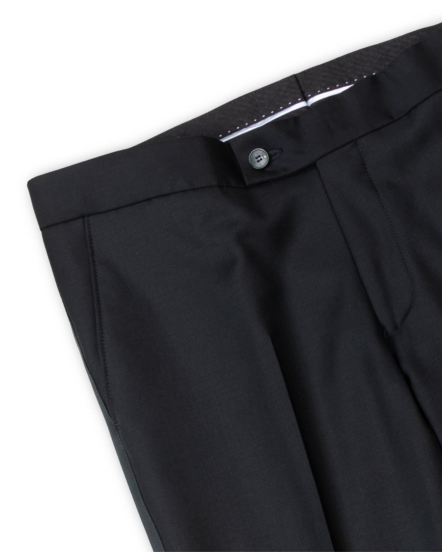 Black Slim fit Tuxedo in Premium 110's Wool (10182594560330)