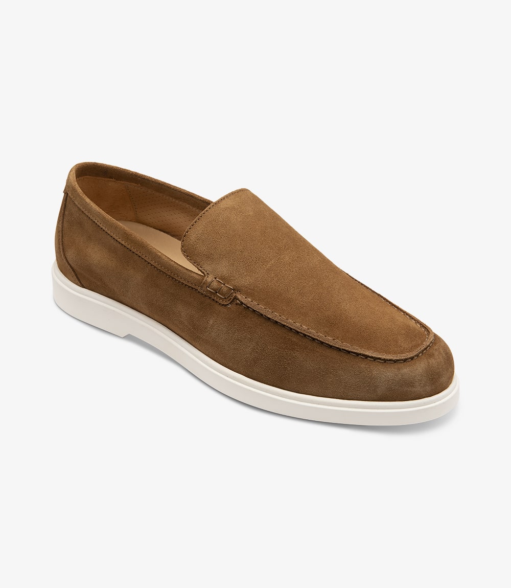 Premium Loafer in Chesnut Suede (10124309070154)