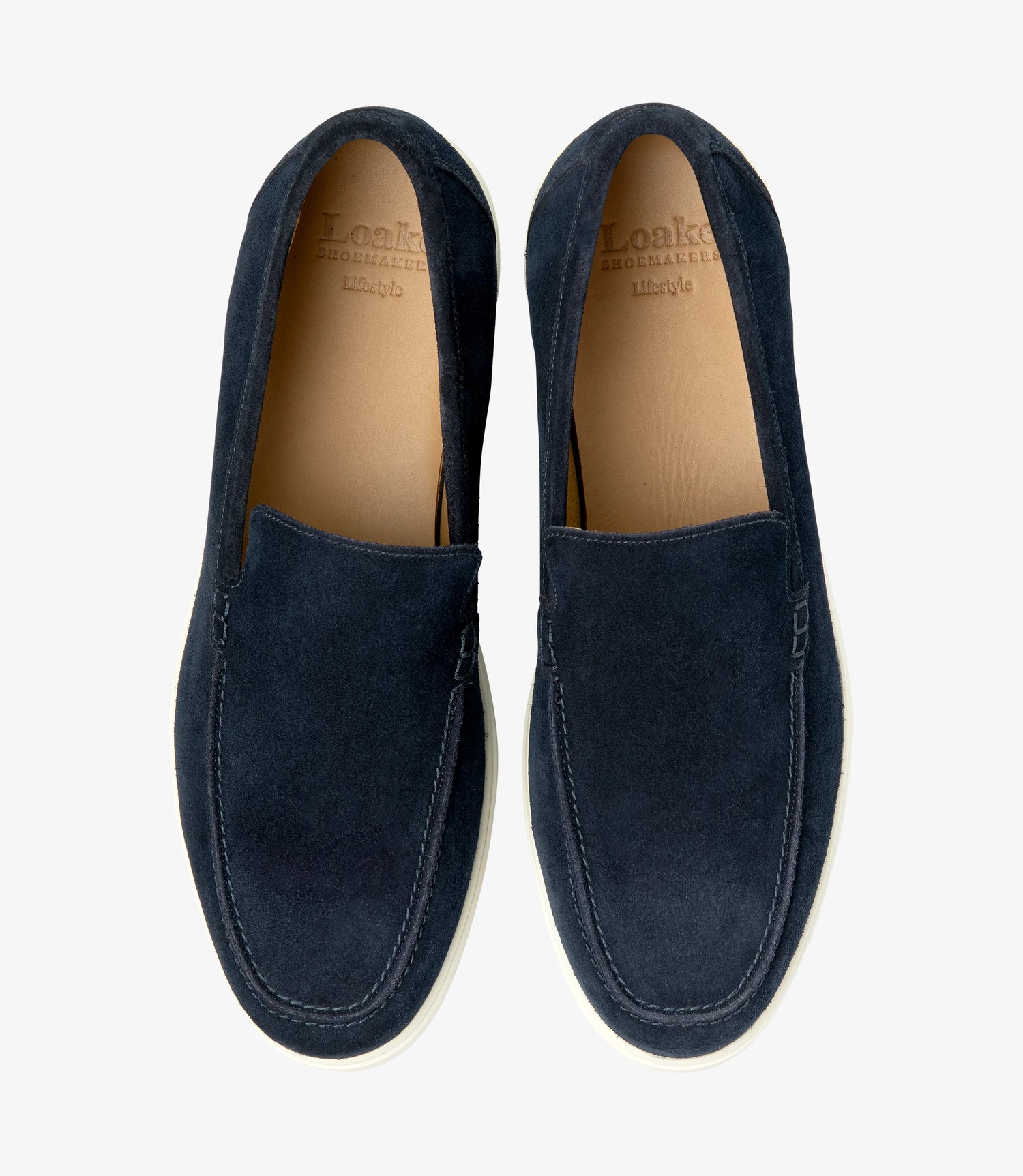 Premium Loafer in Navy Suede