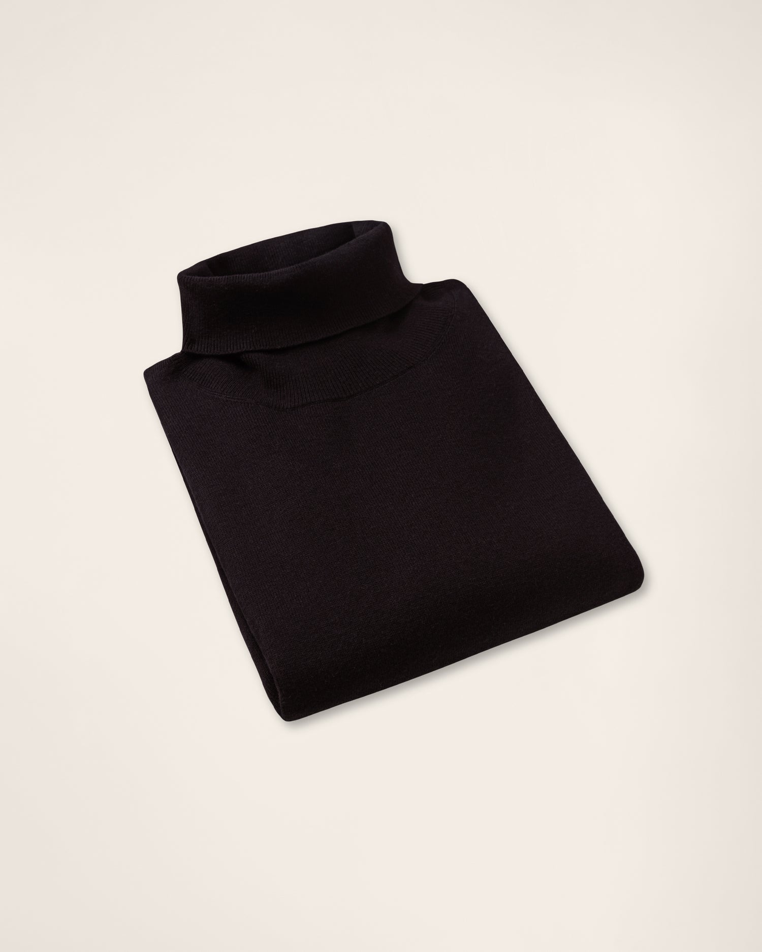 Elegant Rollneck in Black