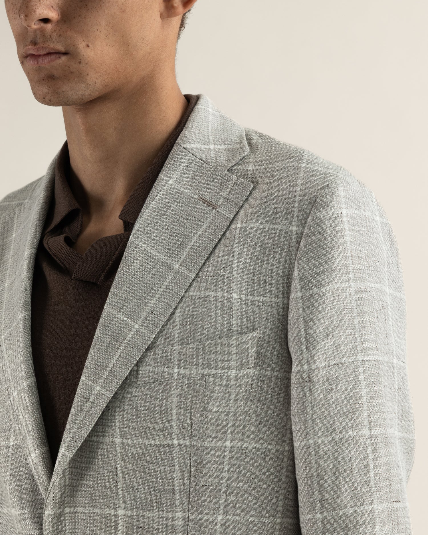Blazer in Light Beige