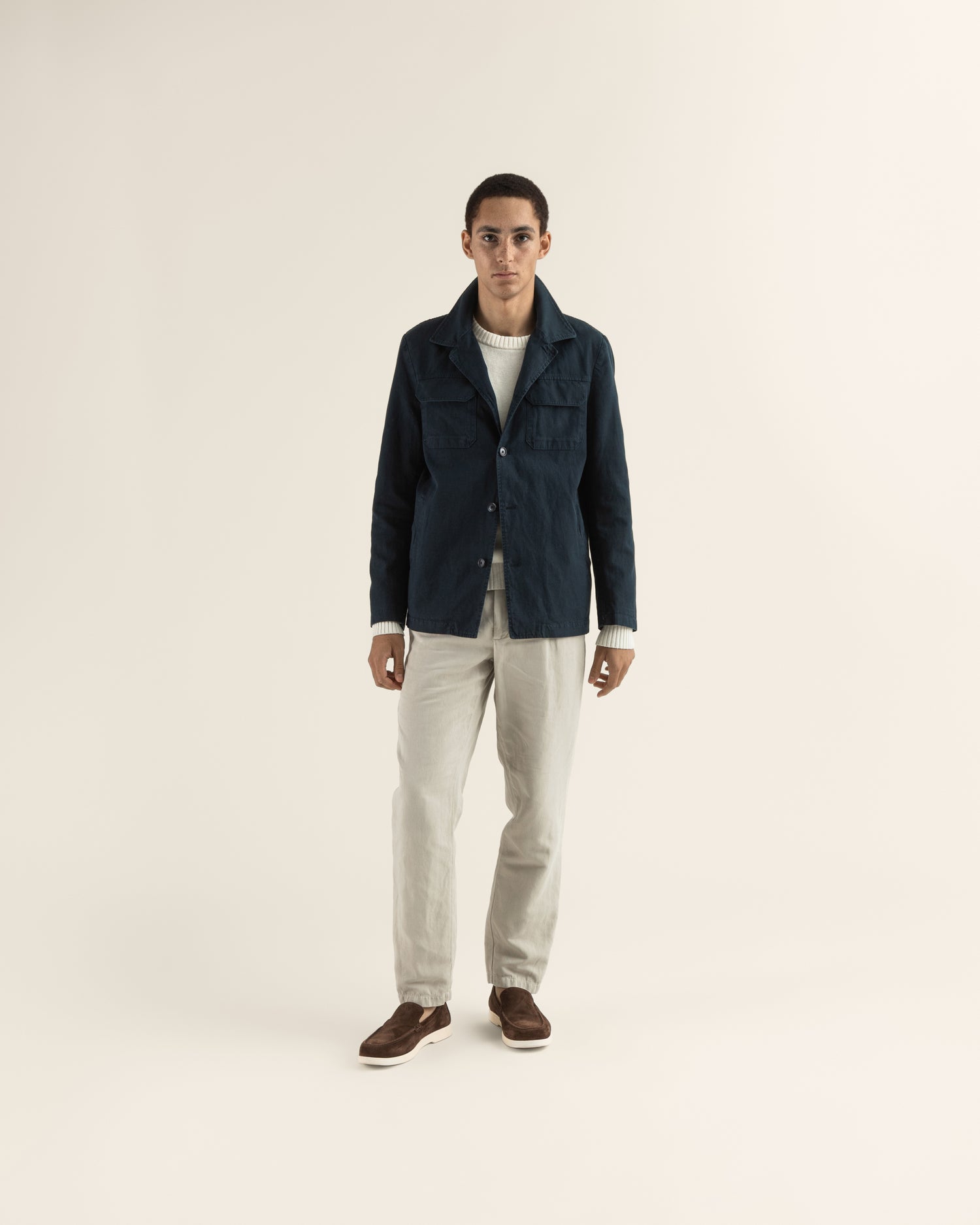 Casual Jacket in Navy