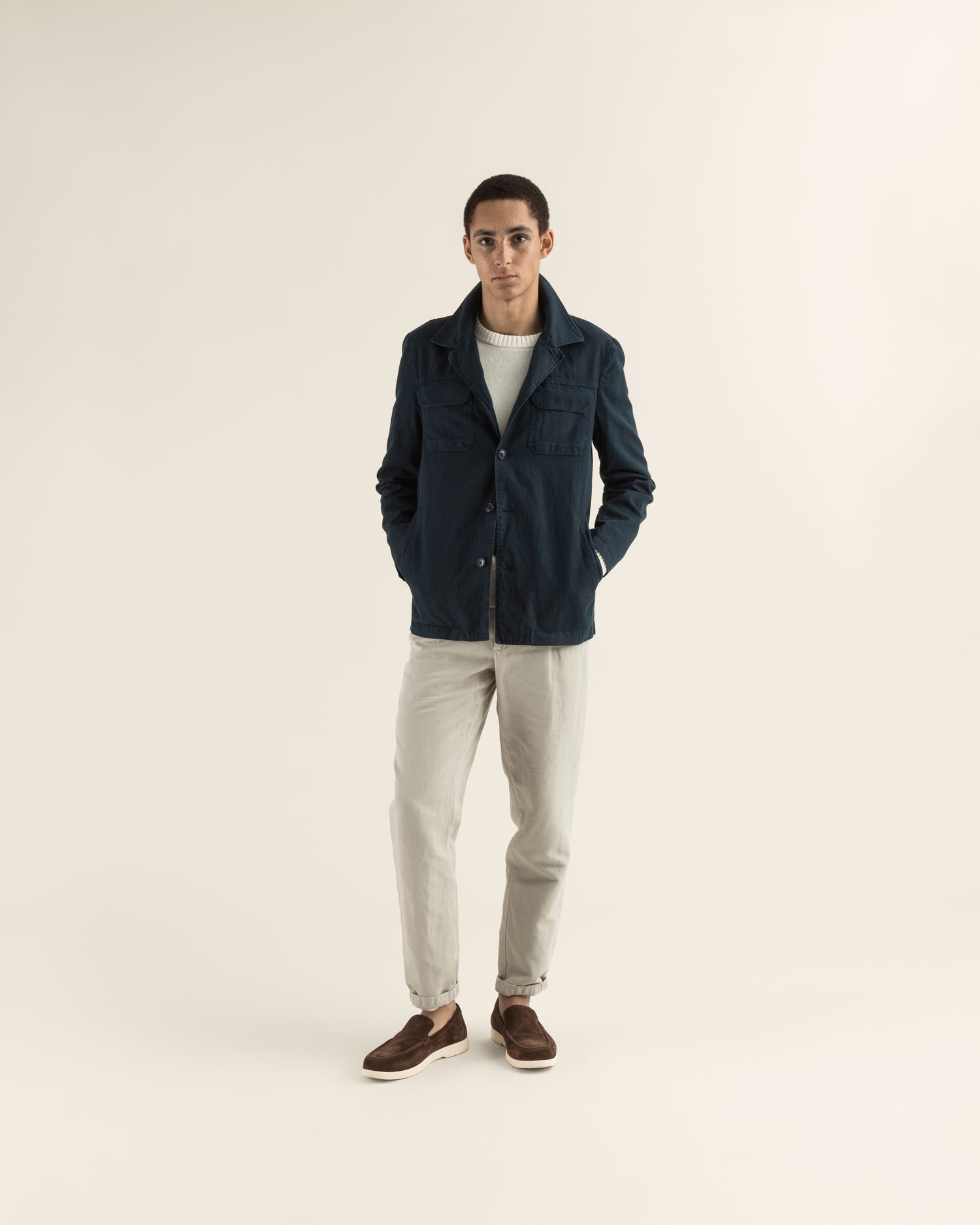 Casual Jacket in Navy