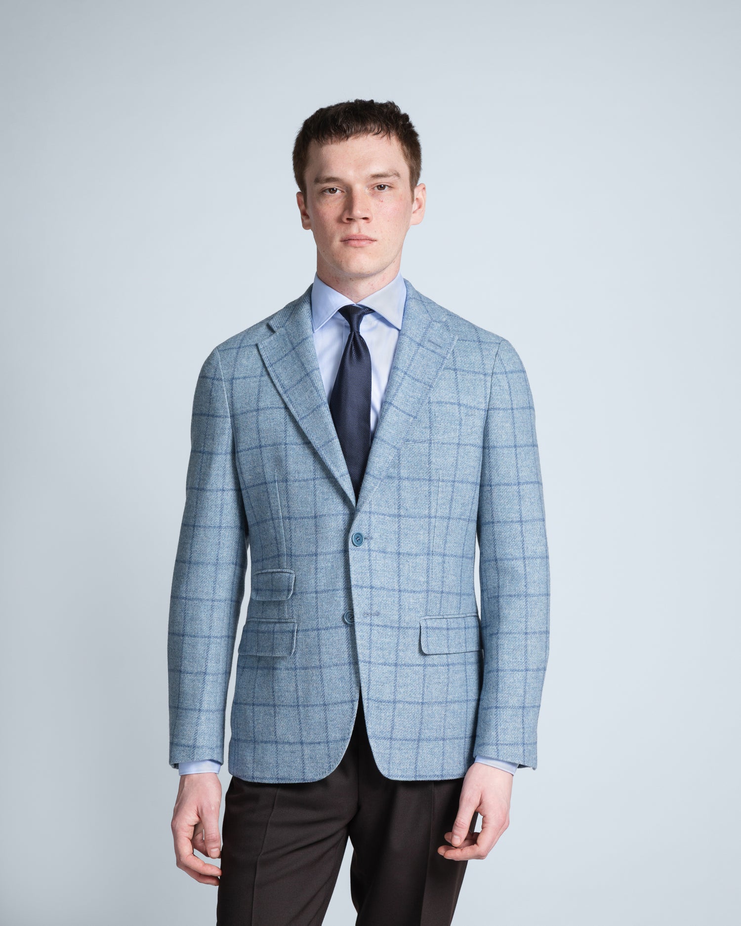 Blue Blazer with Check (10287637922122)