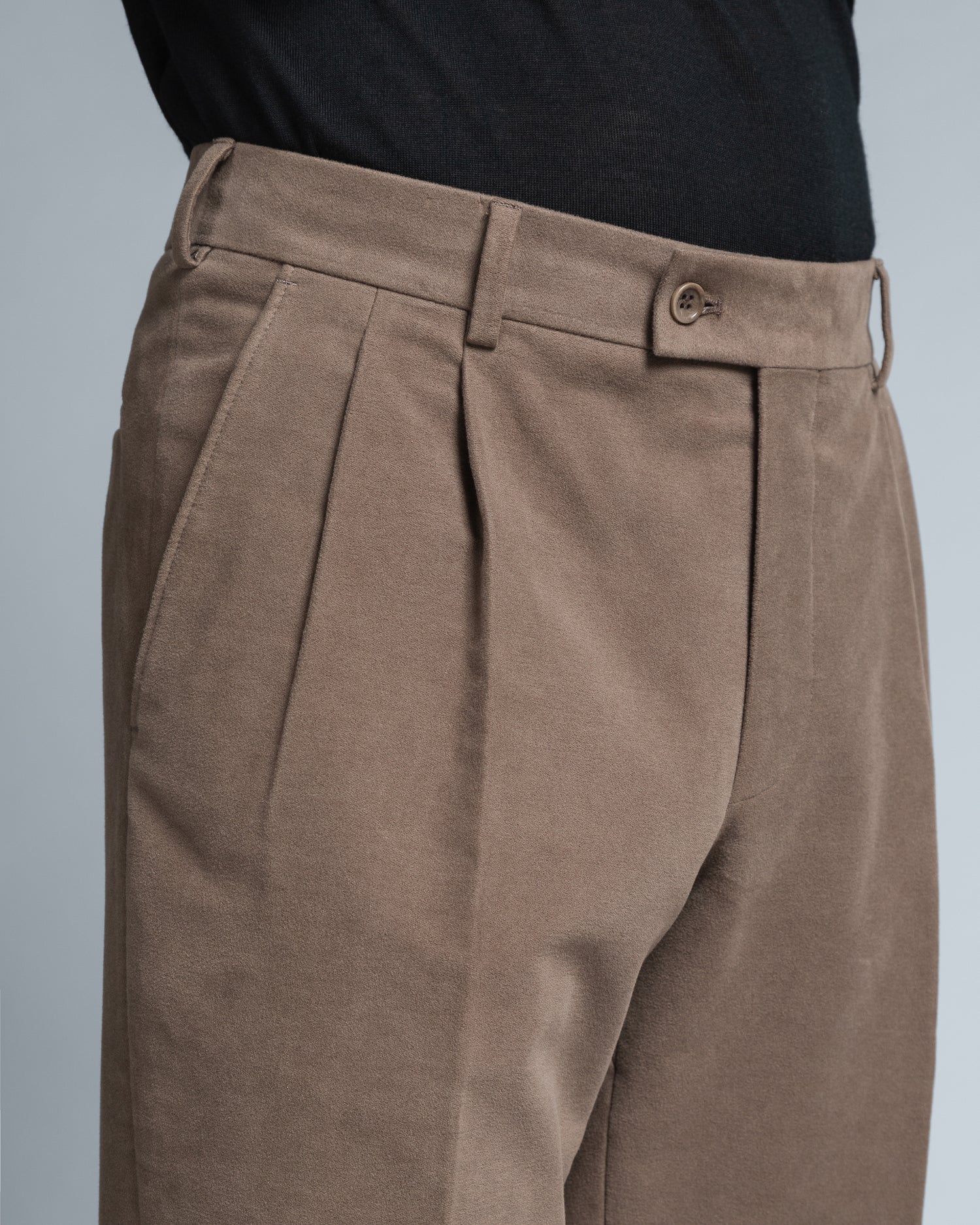 Casual Moleskin Trousers in Beige (10287501705546)