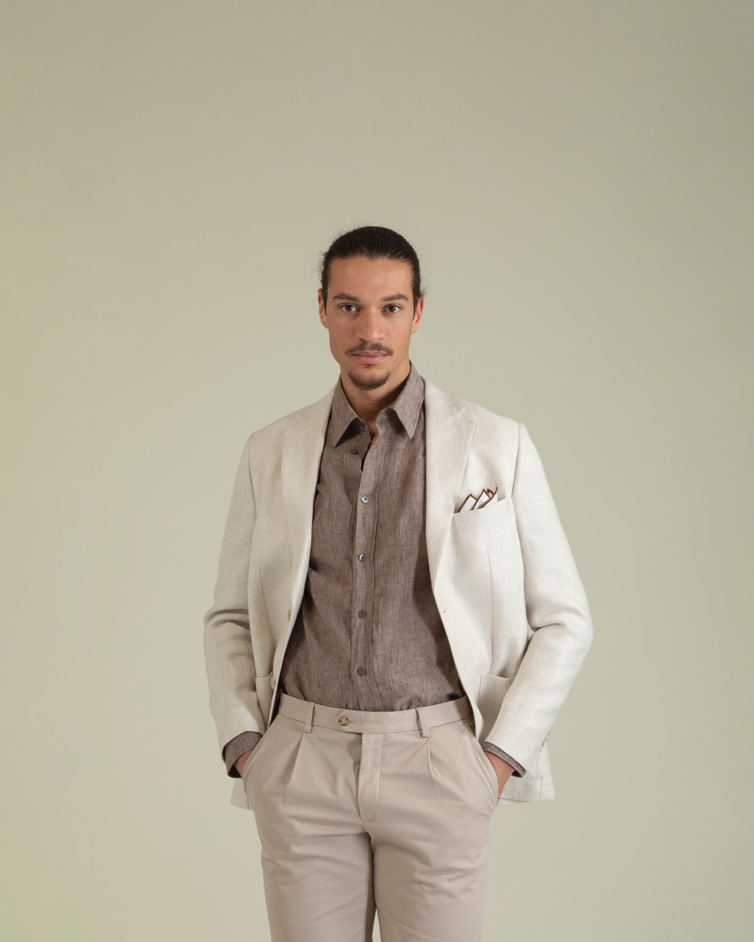 Casual Summer Jacket in Cream White (8624949461322)