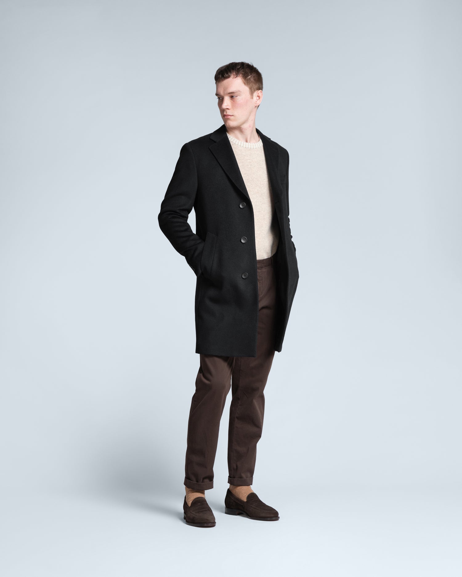 Overcoat in Black (10291567165770)