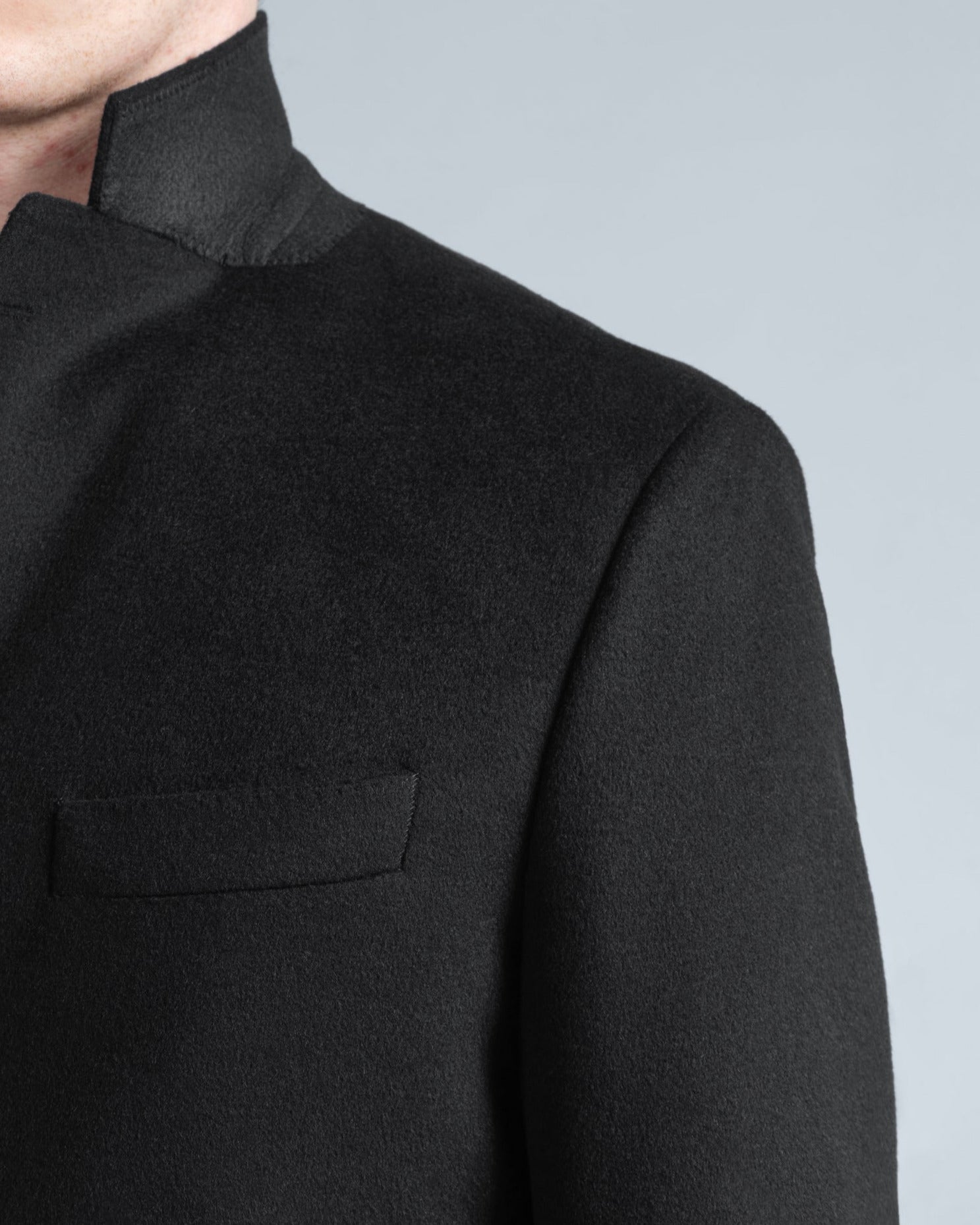 Overcoat in Black (10291567165770)