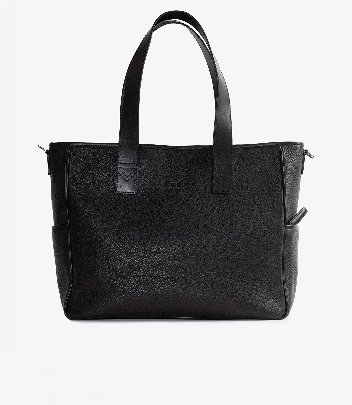 Tote Bag Black Grain (10095789343050)