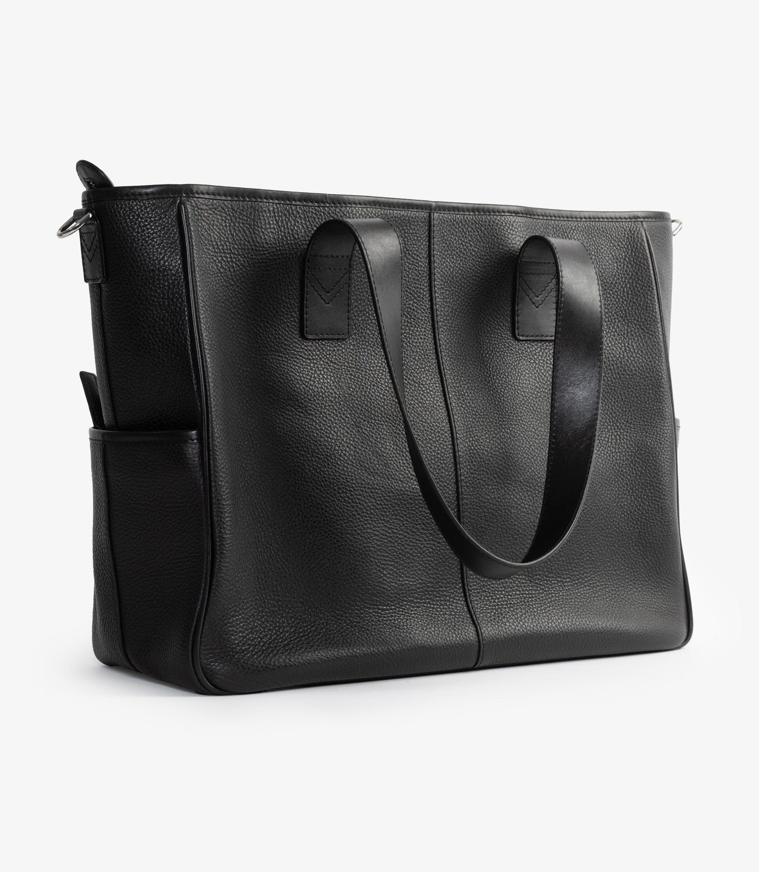 Tote Bag Black Grain (10095789343050)