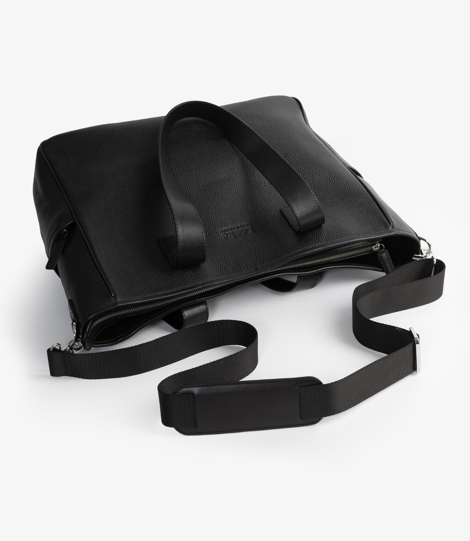 Tote Bag Black Grain (10095789343050)